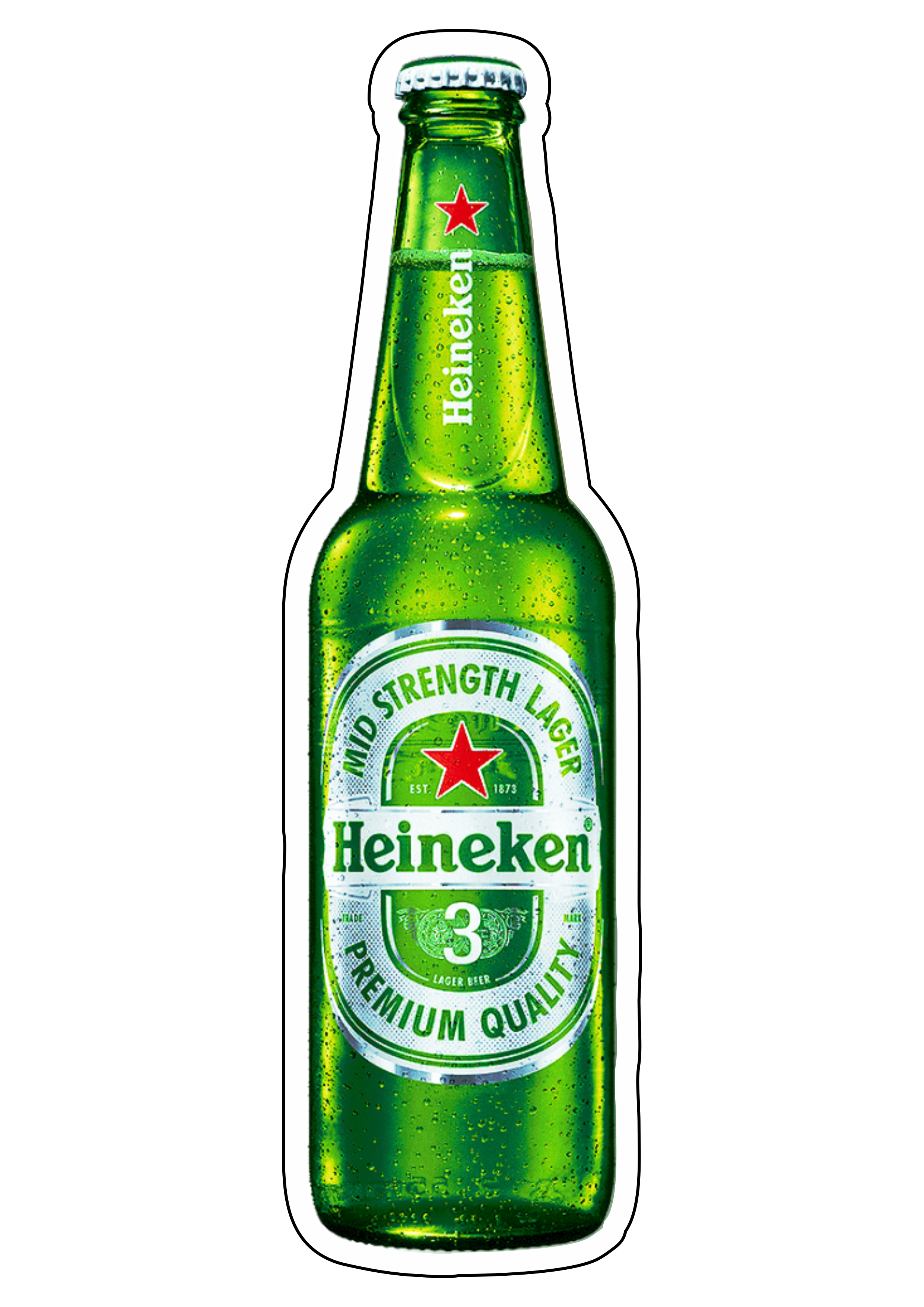 Cerveja Heineken latinha depósito de bedidas garrafa fundo transparente alta qualidade png