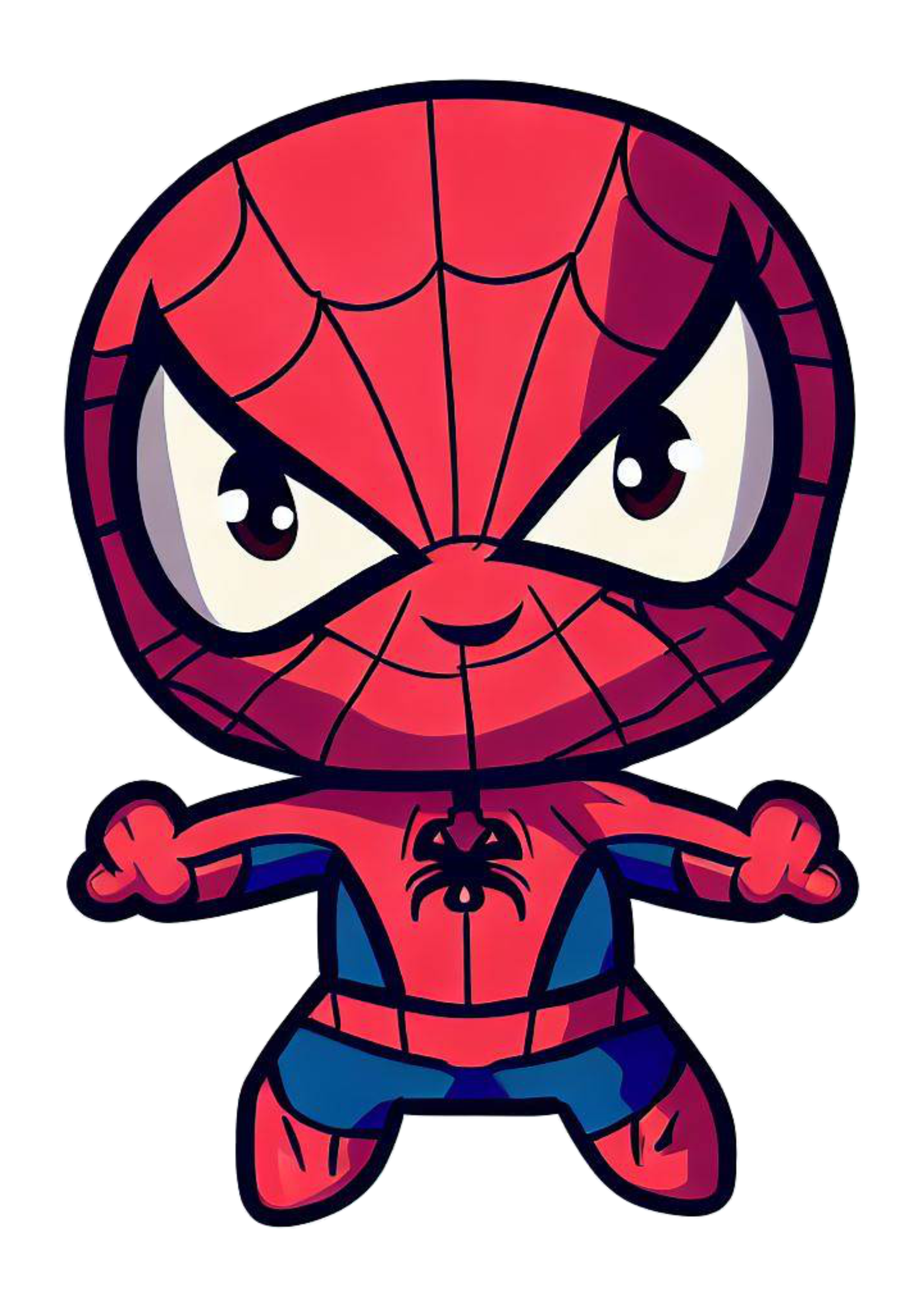 Homem aranha cute spider man ultimate baby ilustração universo Marvel fantasia infantil caricatura Peter Parker png