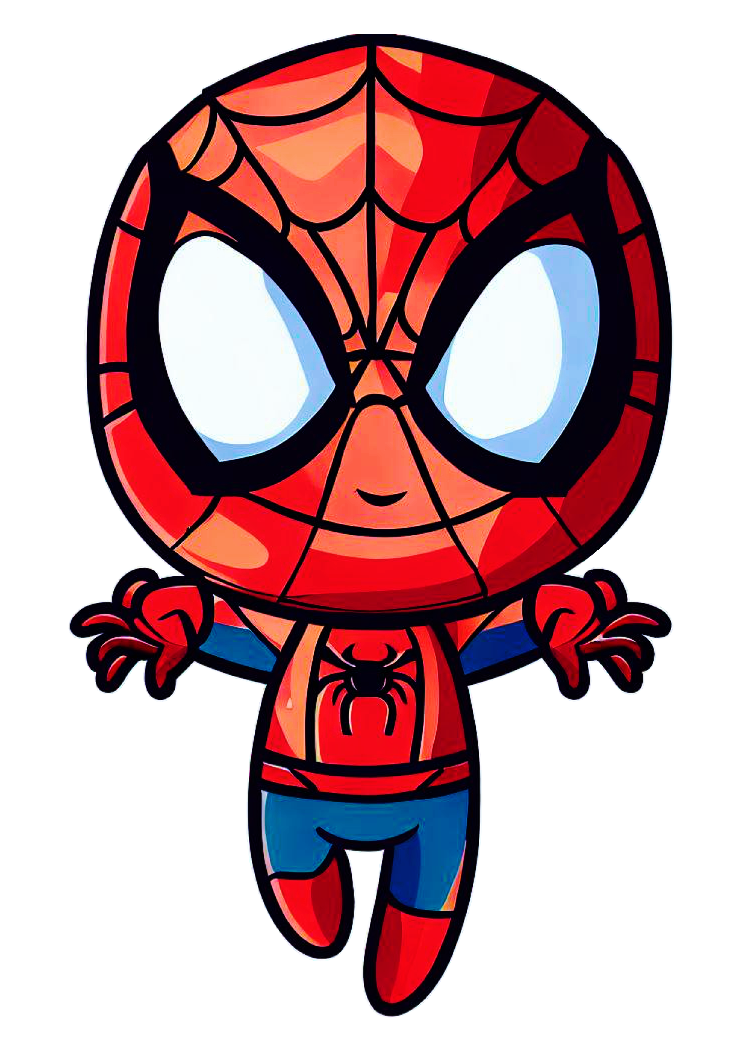 Homem aranha cute spider man ultimate baby ilustração Marvel universe quadrinhos fantasia infantil caricatura Peter Parker cartoon png