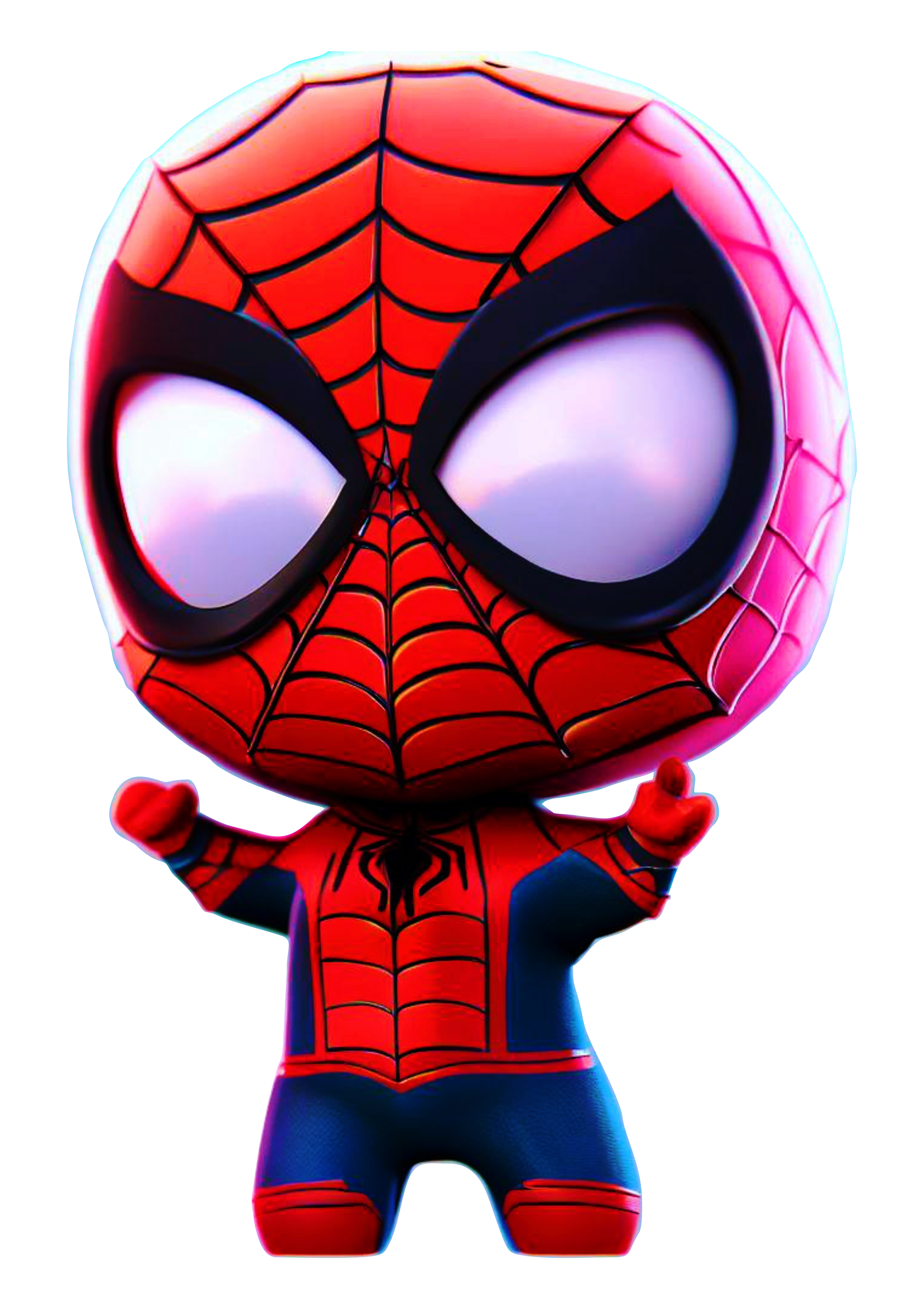 Homem aranha cute spider man ultimate baby CGI computação gráfica animação Marvel universe Peter Parker png