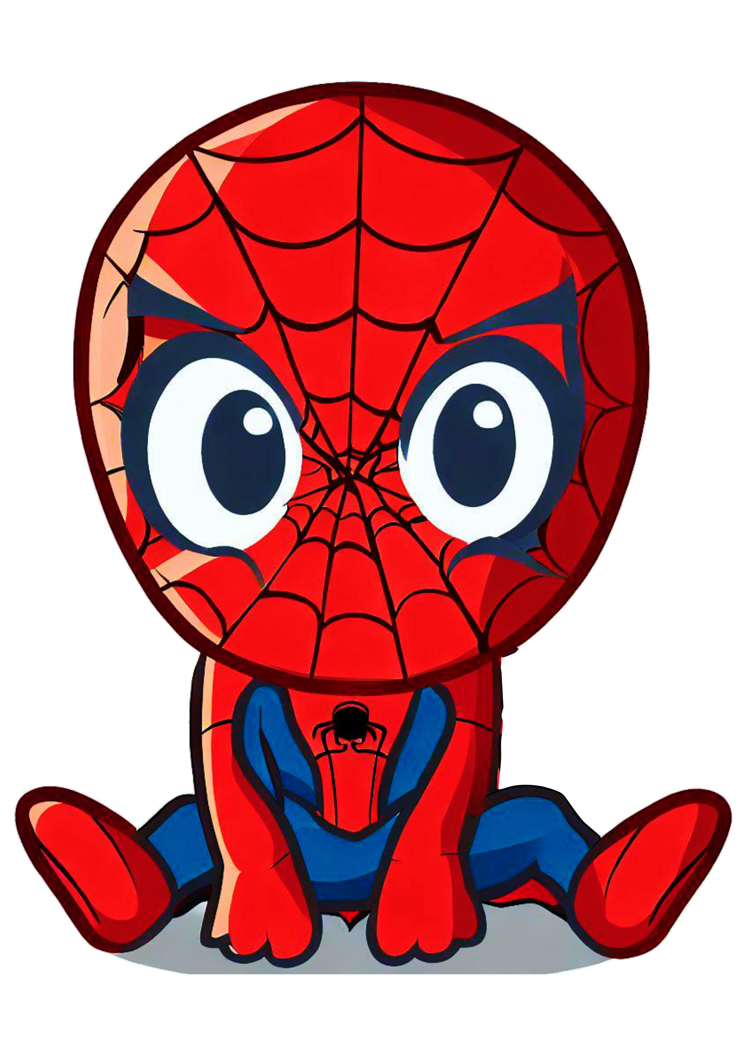 Homem aranha cute spider man ultimate baby ilustração universo Marvel fantasia infantil png