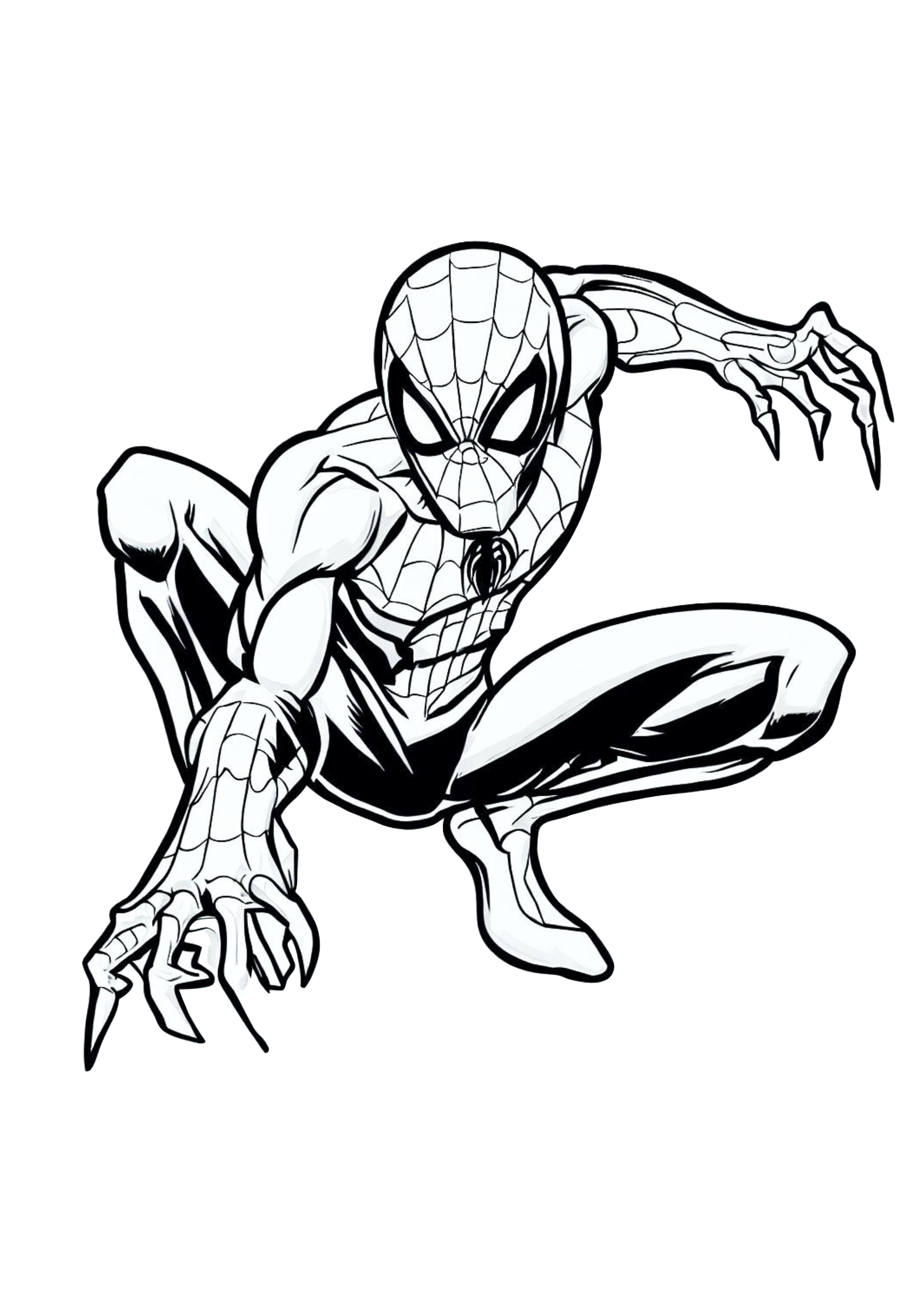 desenhos para colorir homem aranha 7 –  – Desenhos para Colorir