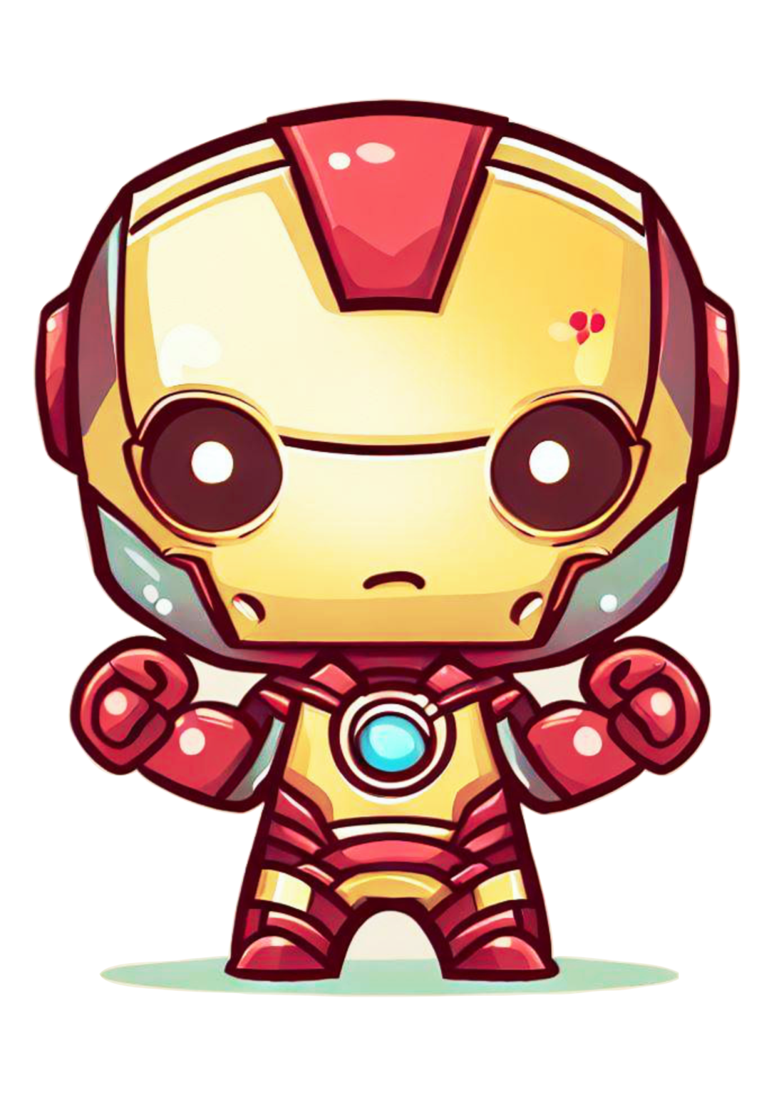 Homem De Ferro Bonequinho Fofinho Cute Marvel Comics Desenho Simples homem-de-ferro-bonequinho-fofinho-cute-marvel-comics-desenho-simples