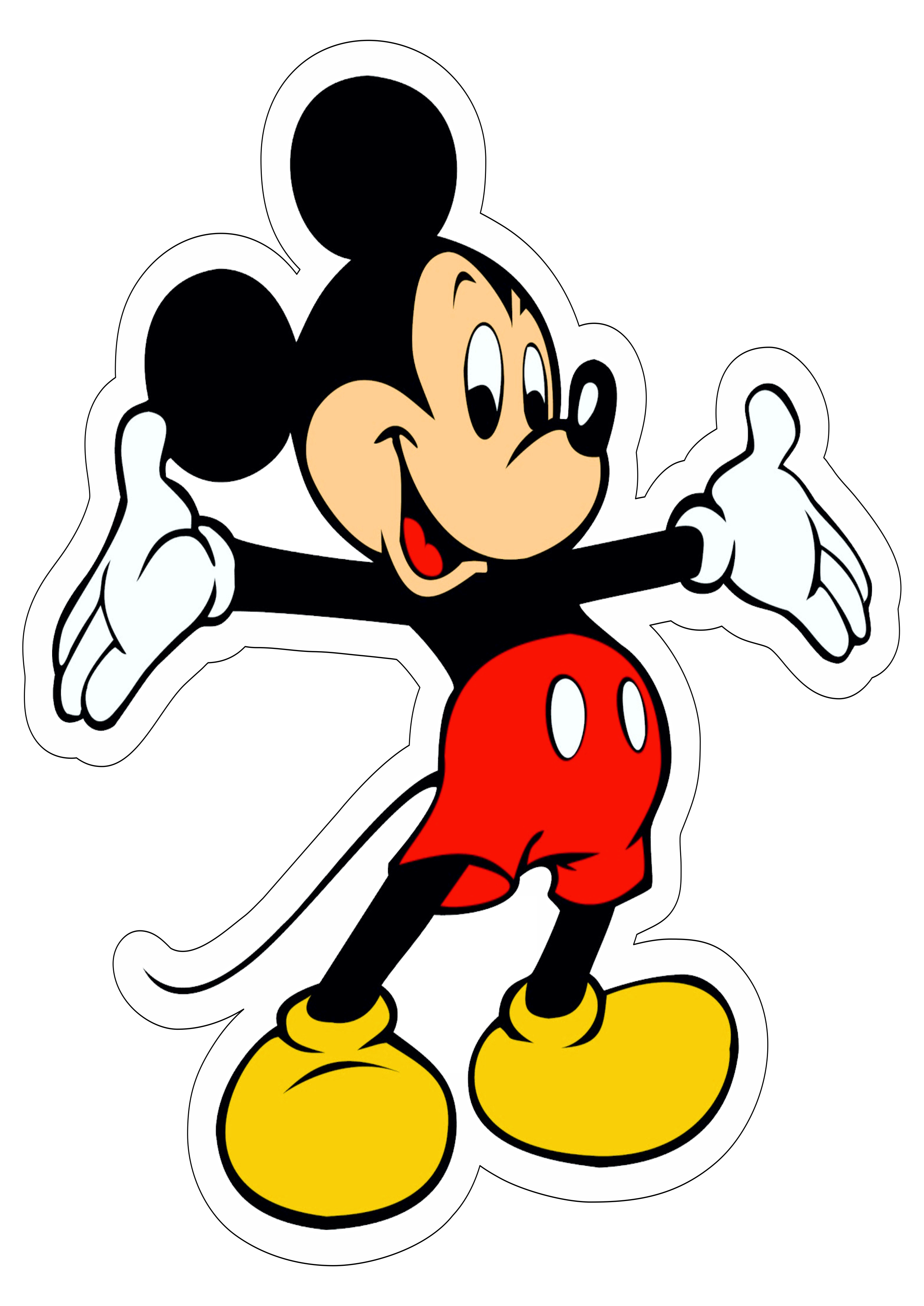 Mickey Mouse personagem fictício disney plus desenho animado imagem sem fundo png