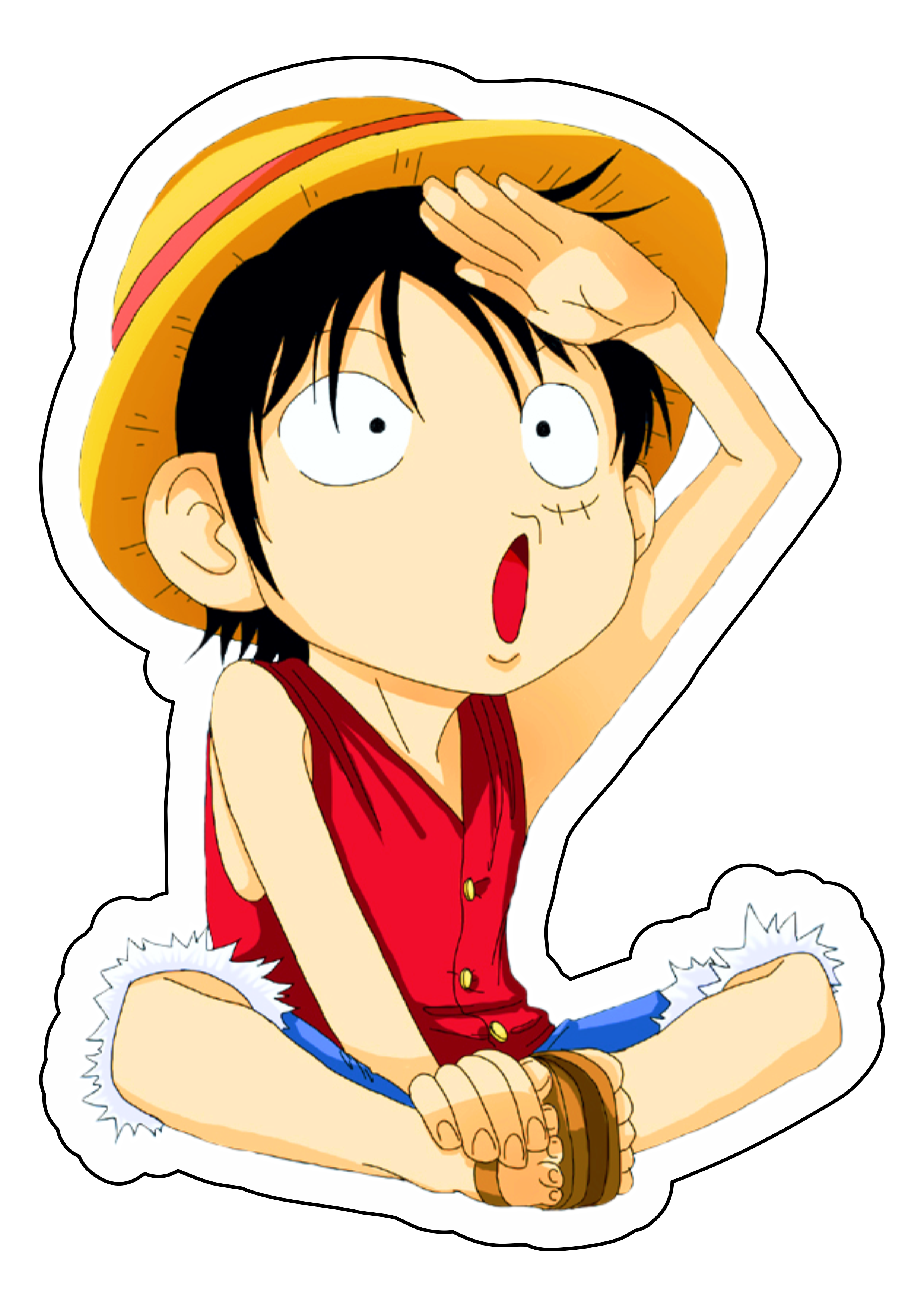 Luffy png transparente grátis