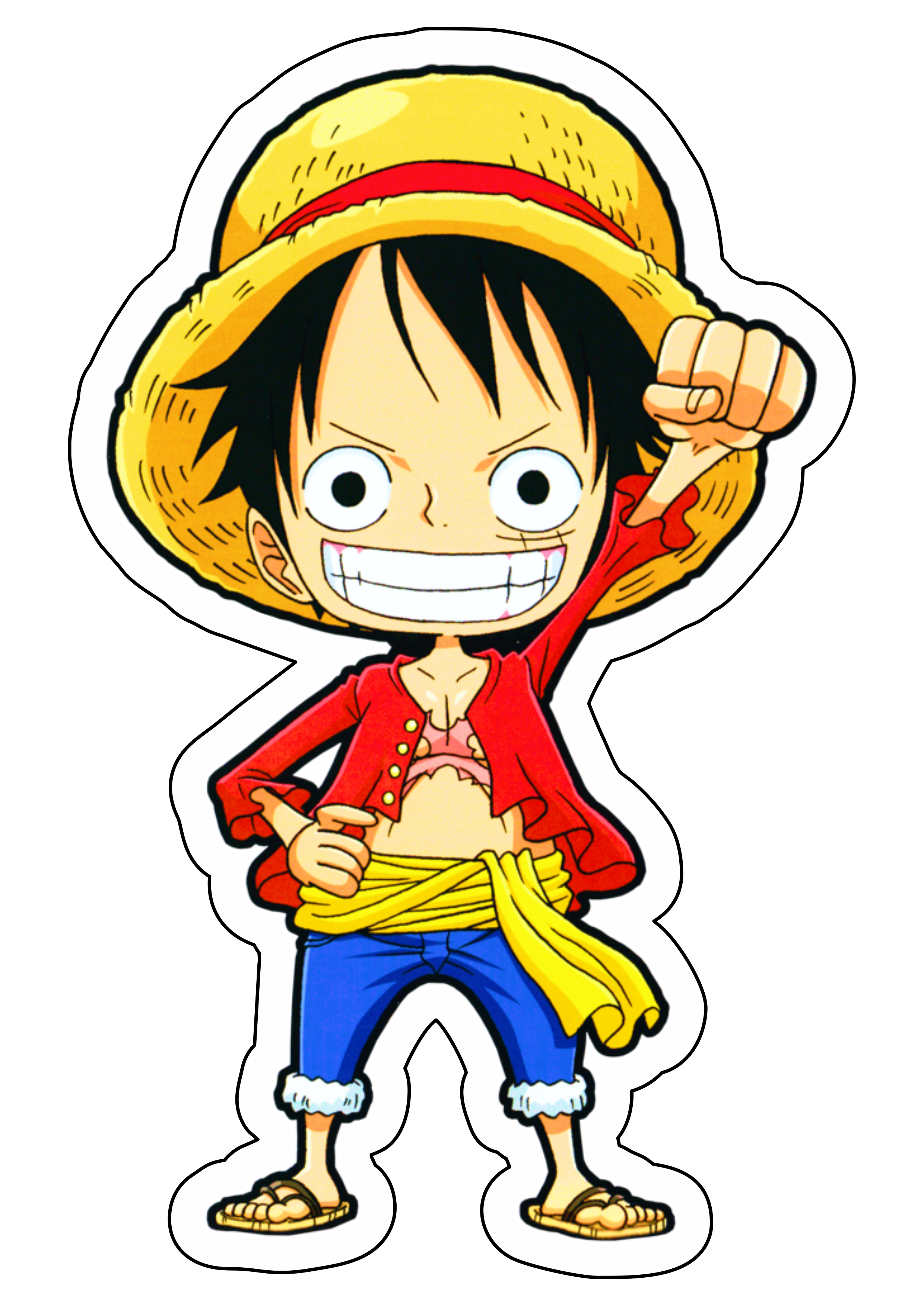 COMO DESENHAR FÁCIL LUFFY - ONE PIECE - PASSO A PASSO