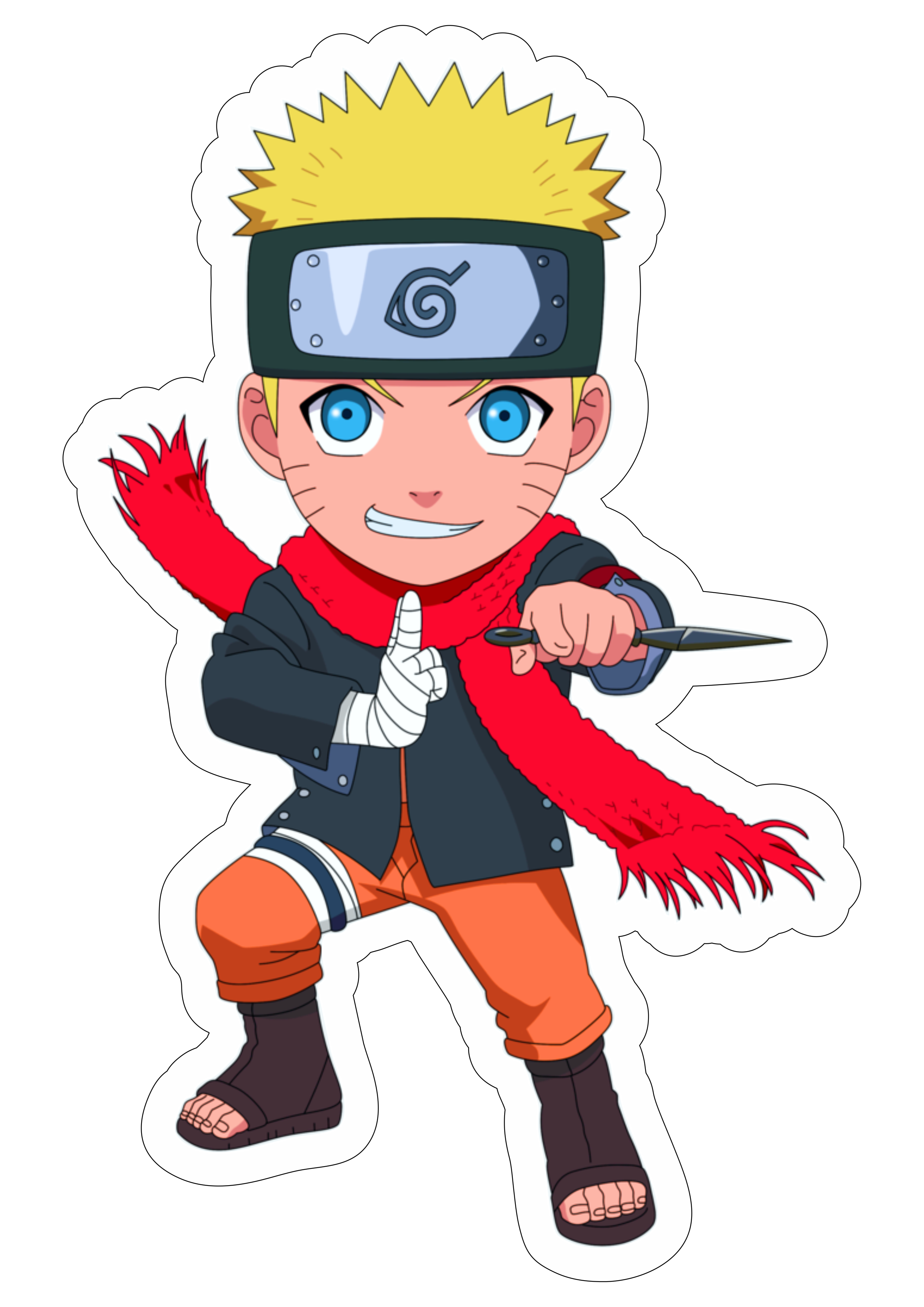 10 desenhos de Naruto para baixar, imprimir e colorir - Naruto Hokage