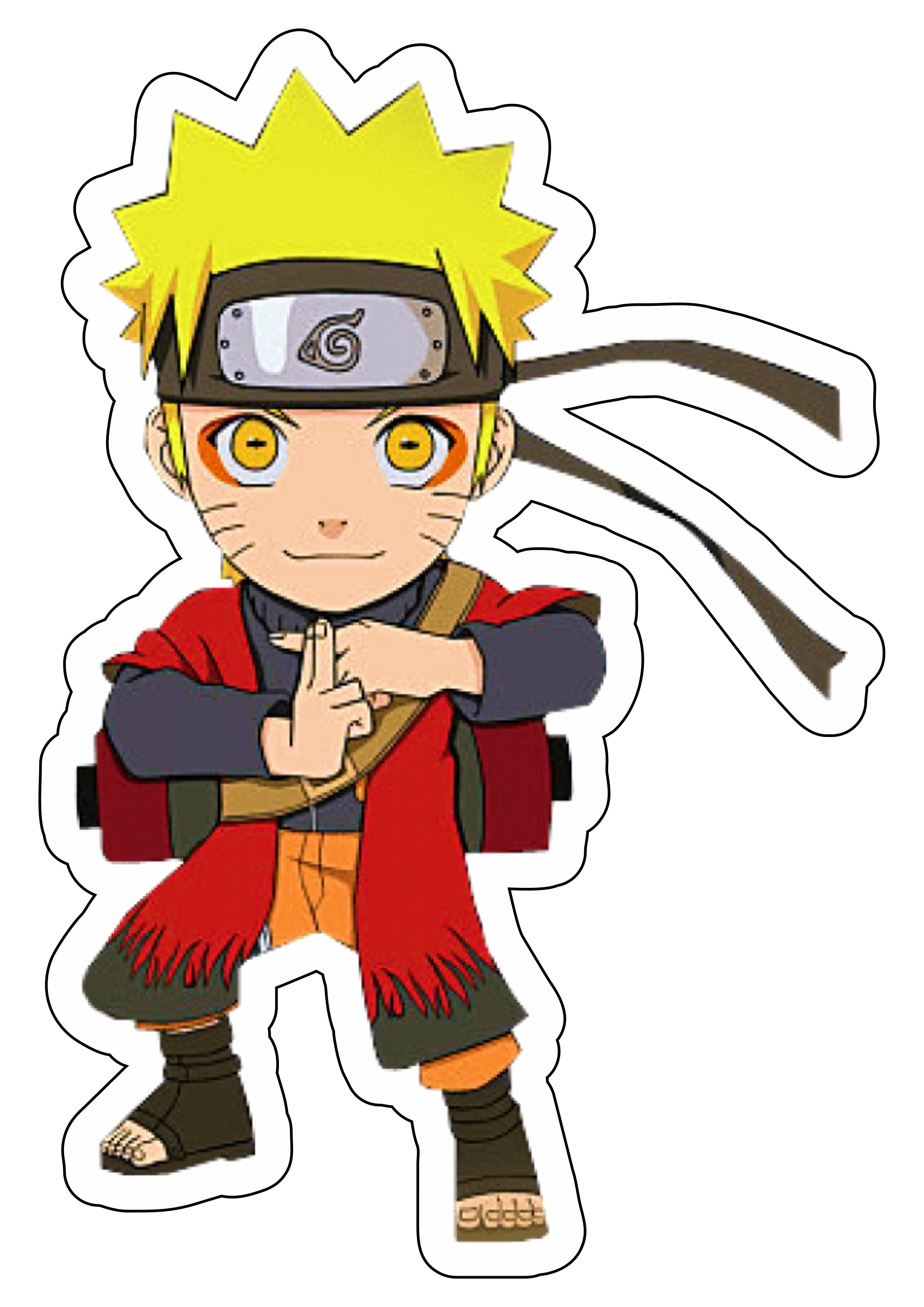 Quadro decorativo time 7 anime desenho naruto