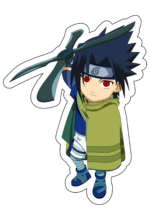 Naruto clássico Sasuke Uchiha sharingan skin rock lee png