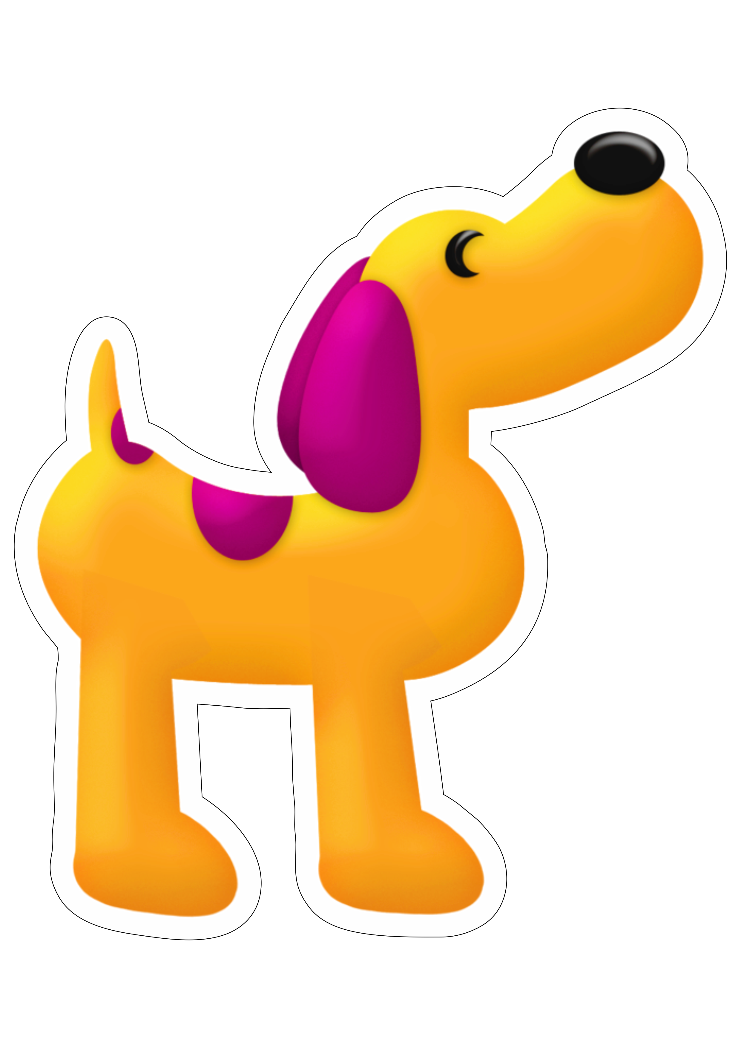 Pocoyo animação divertida personagens Loula cachorrinho desenho infantil png