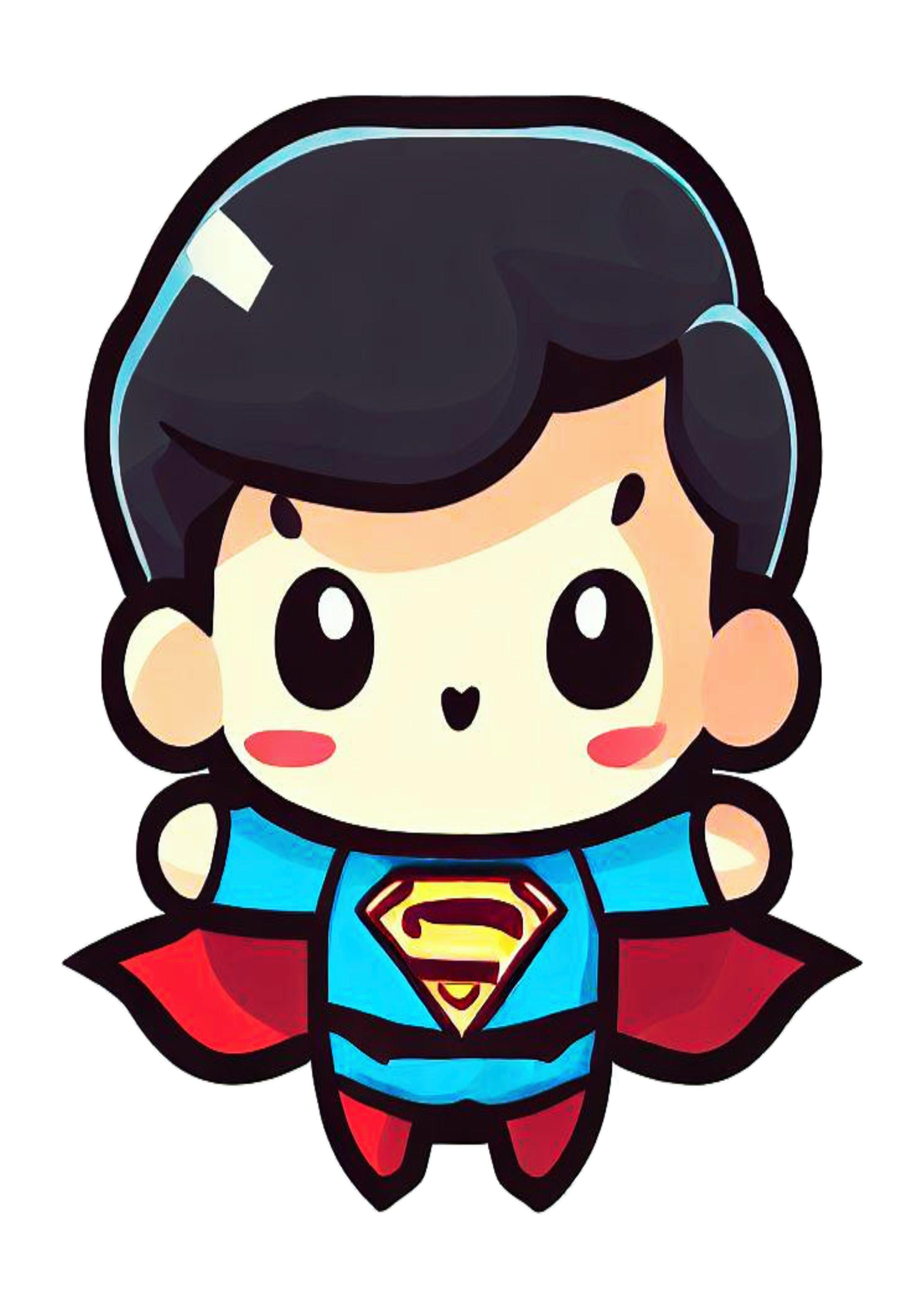 Super homem baby fofinho cute superman heroi fantasia infantil bonitinho ilustração desenho animado pack de imagens design png