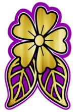 flor-dourada-com-lilas