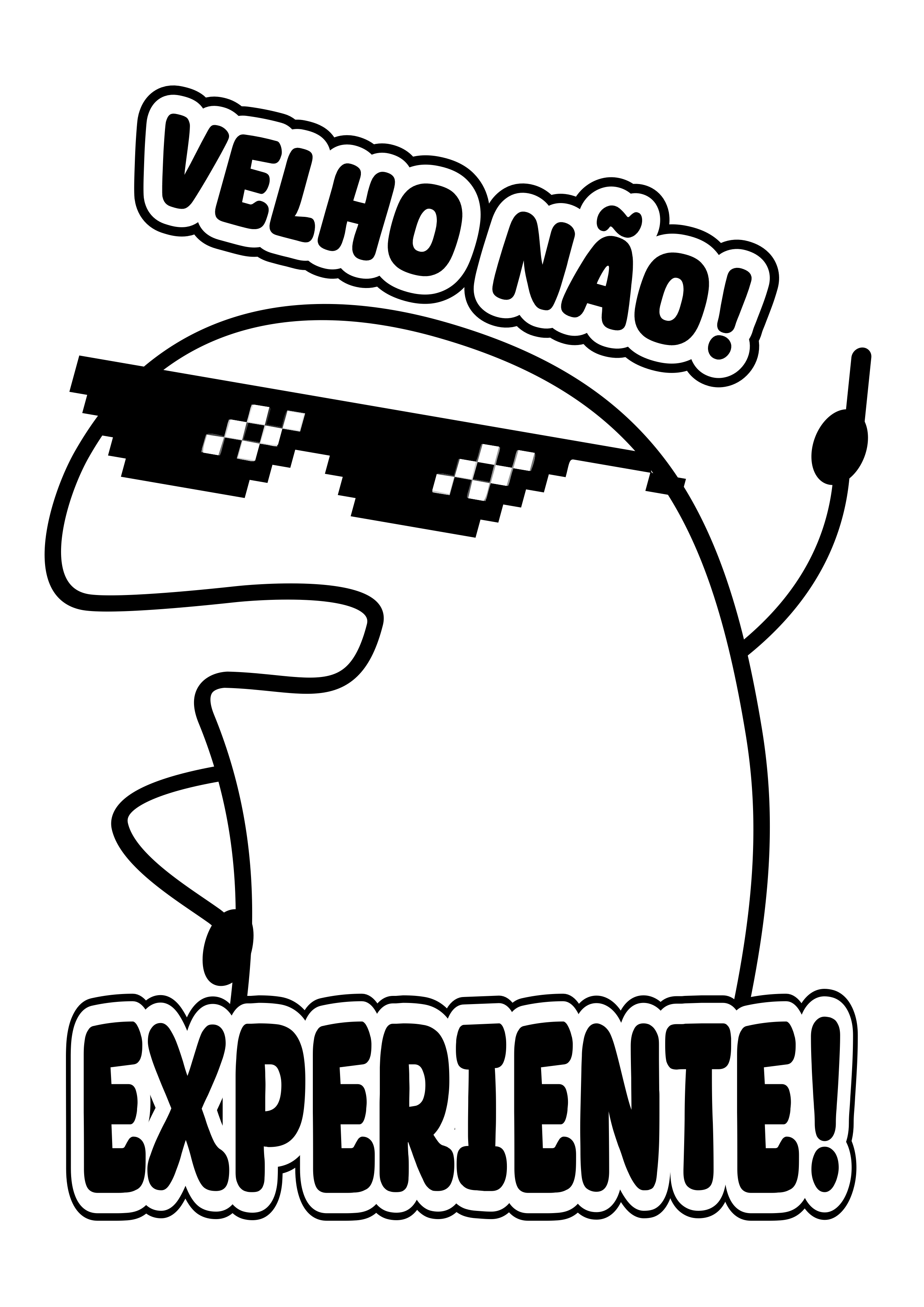 Flork of cows figurinha frases engraçadas para whatsapp velho não experiente png