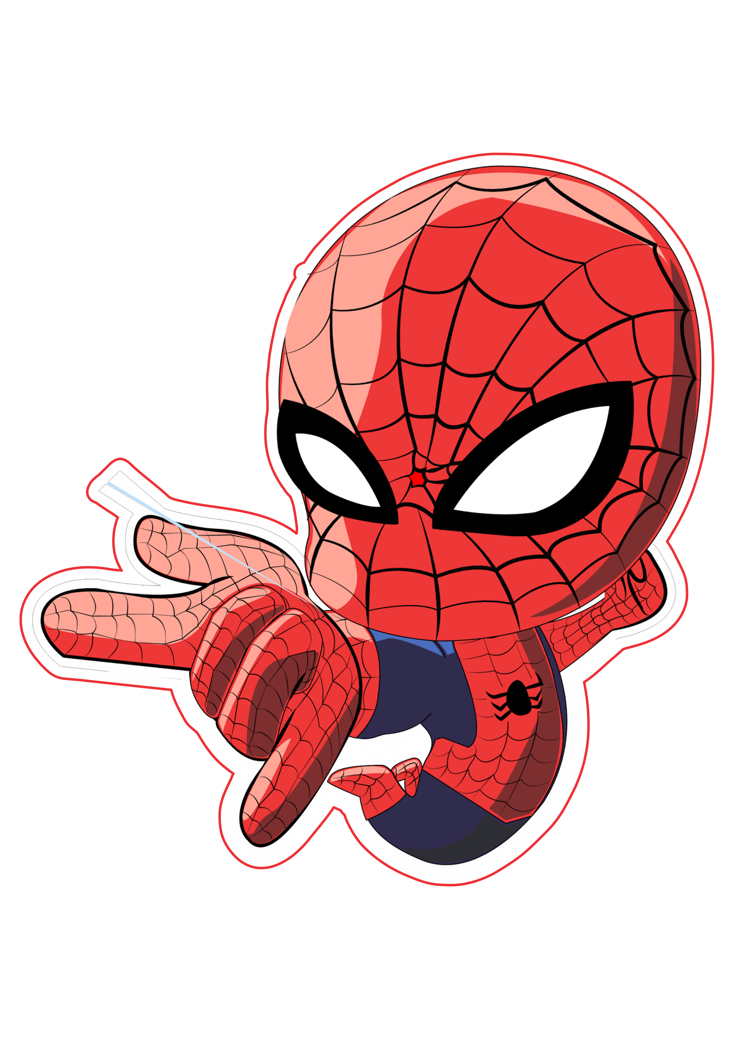 Homem Aranha Desenho Animado PNG Transparente [download] - Designi