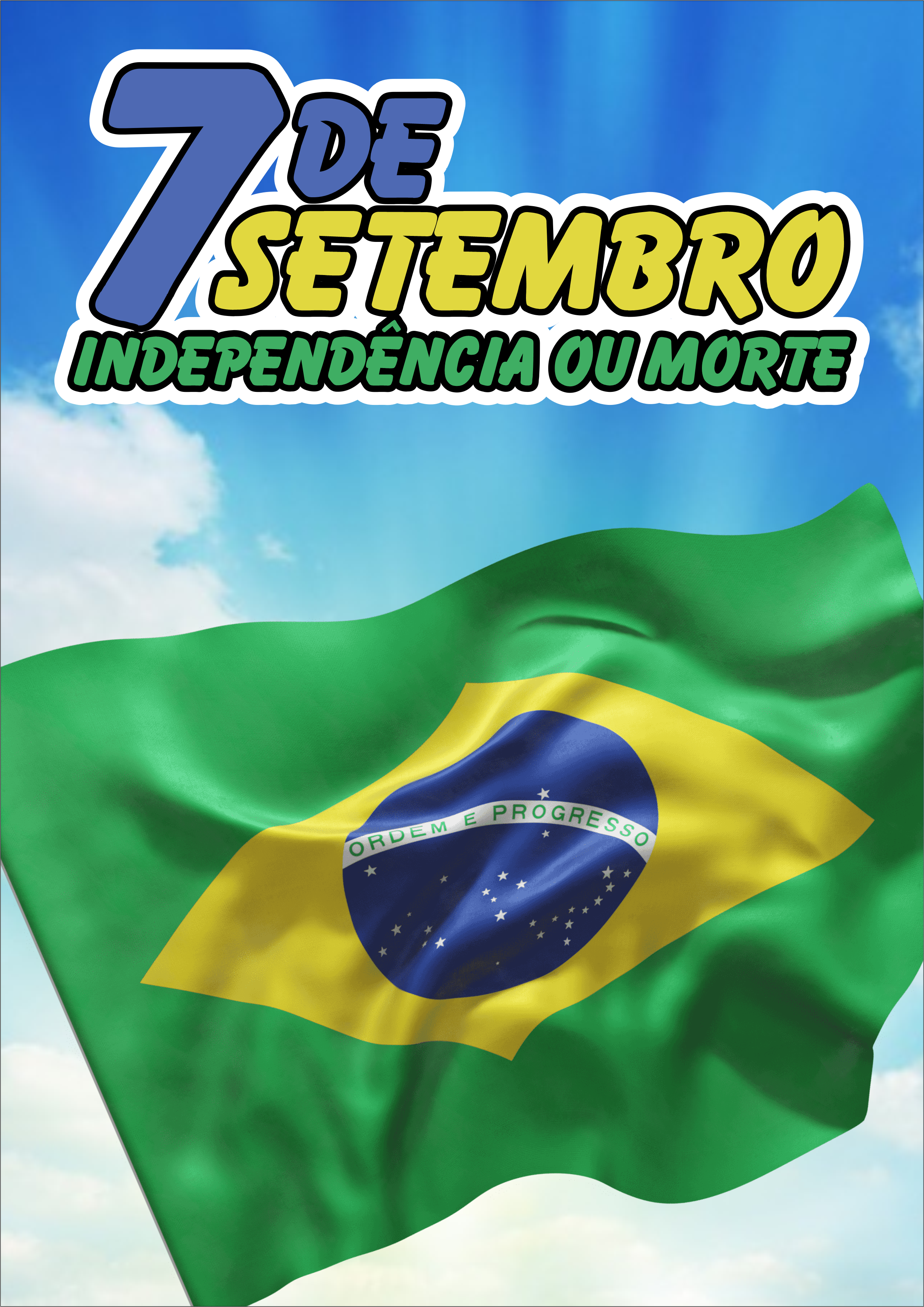 7 de setembro dia da independência do Brasil independência ou morte png