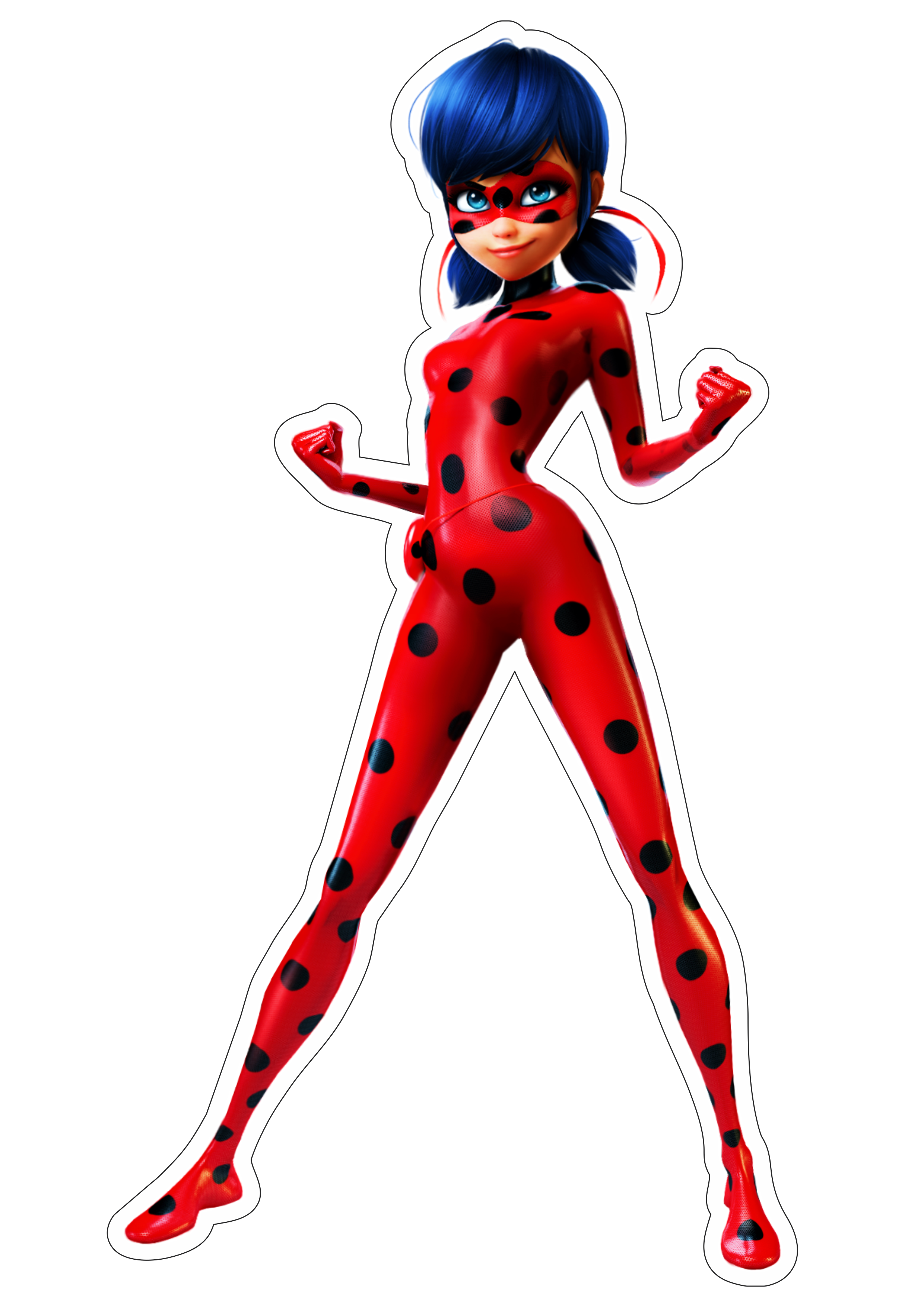 Moldura PNG Ladybug - Imagem Legal