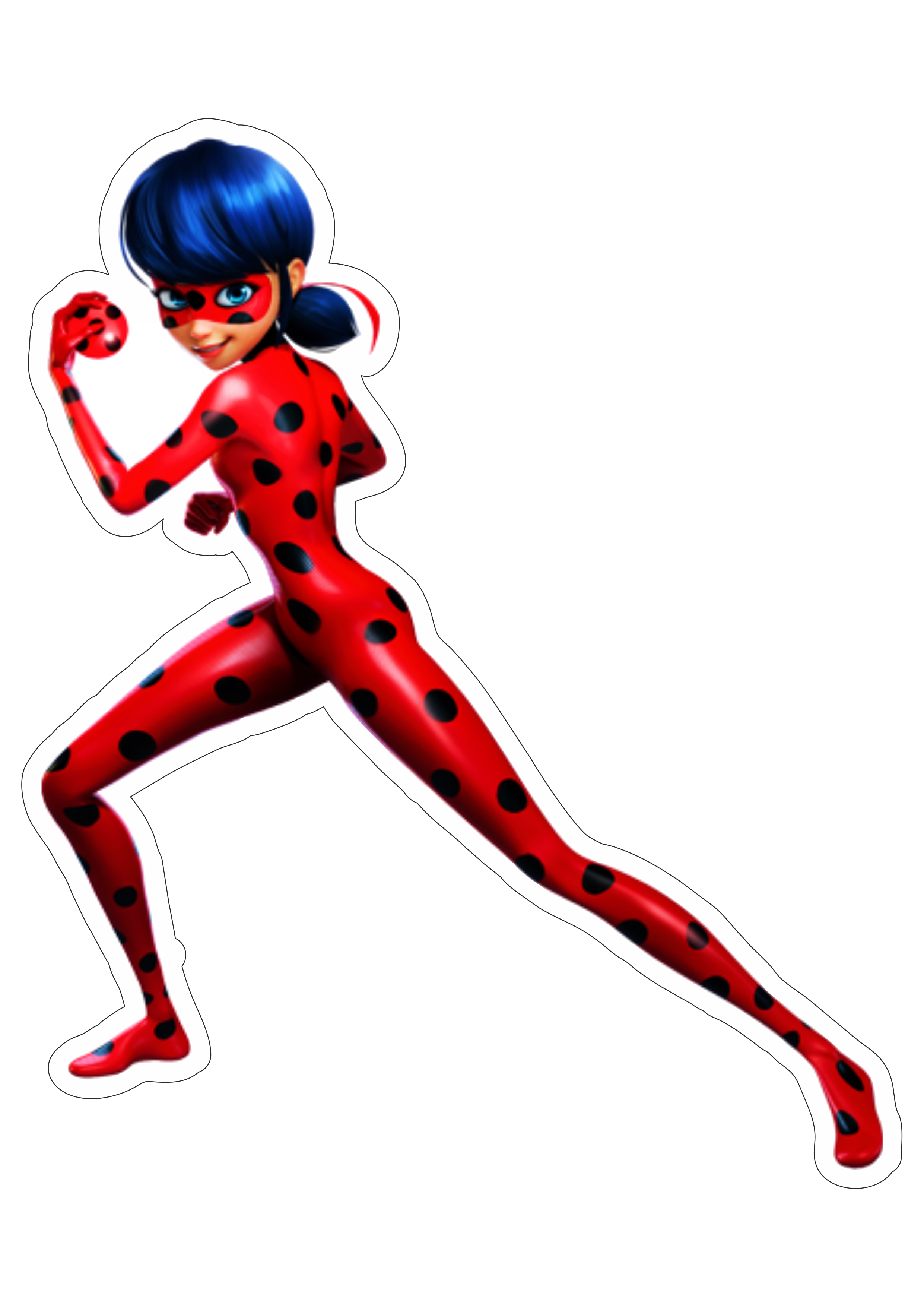 Moldura PNG Ladybug - Imagem Legal