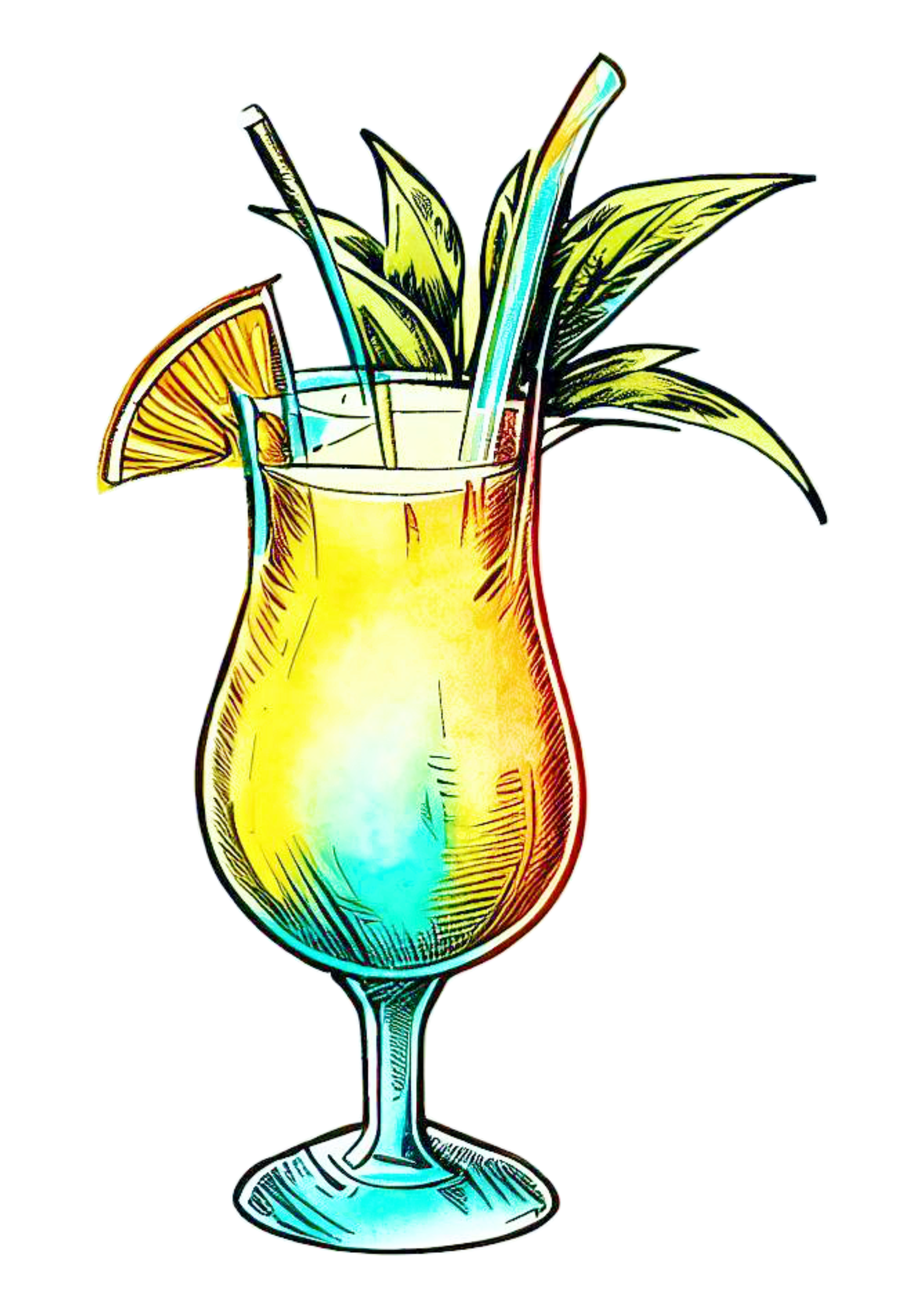 Tardezinha bebida tropical suco de frutas artes gráficas ilustração laranja imagem fundo transparente png