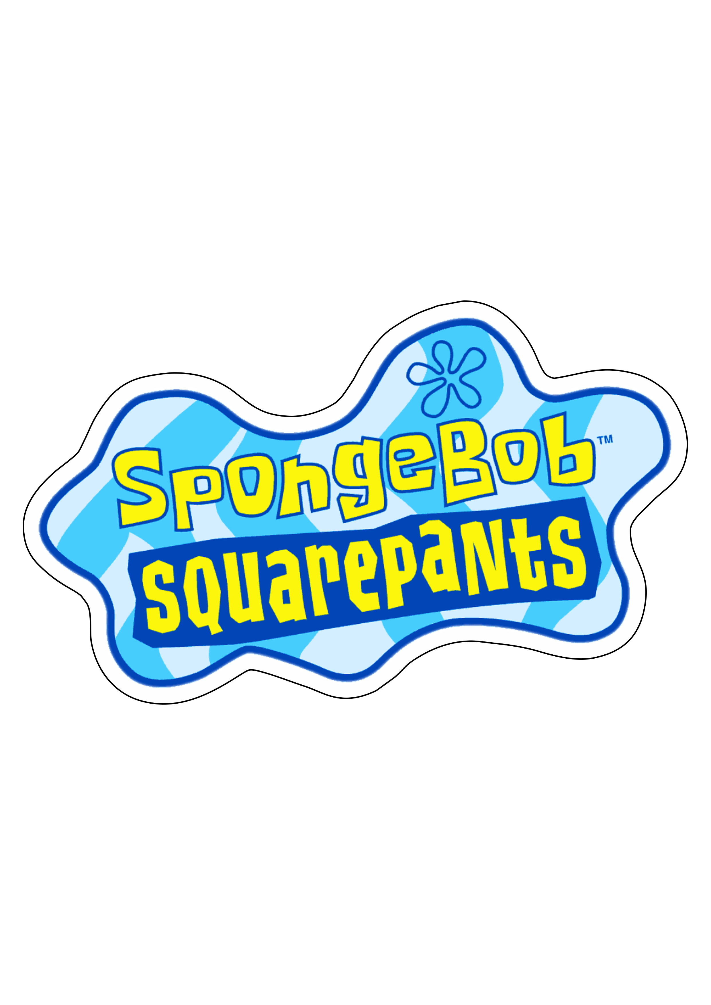 Bob esponja calça quadrada Spongebob Squarepants logomarca desenho animado infantil Nickelodeon png
