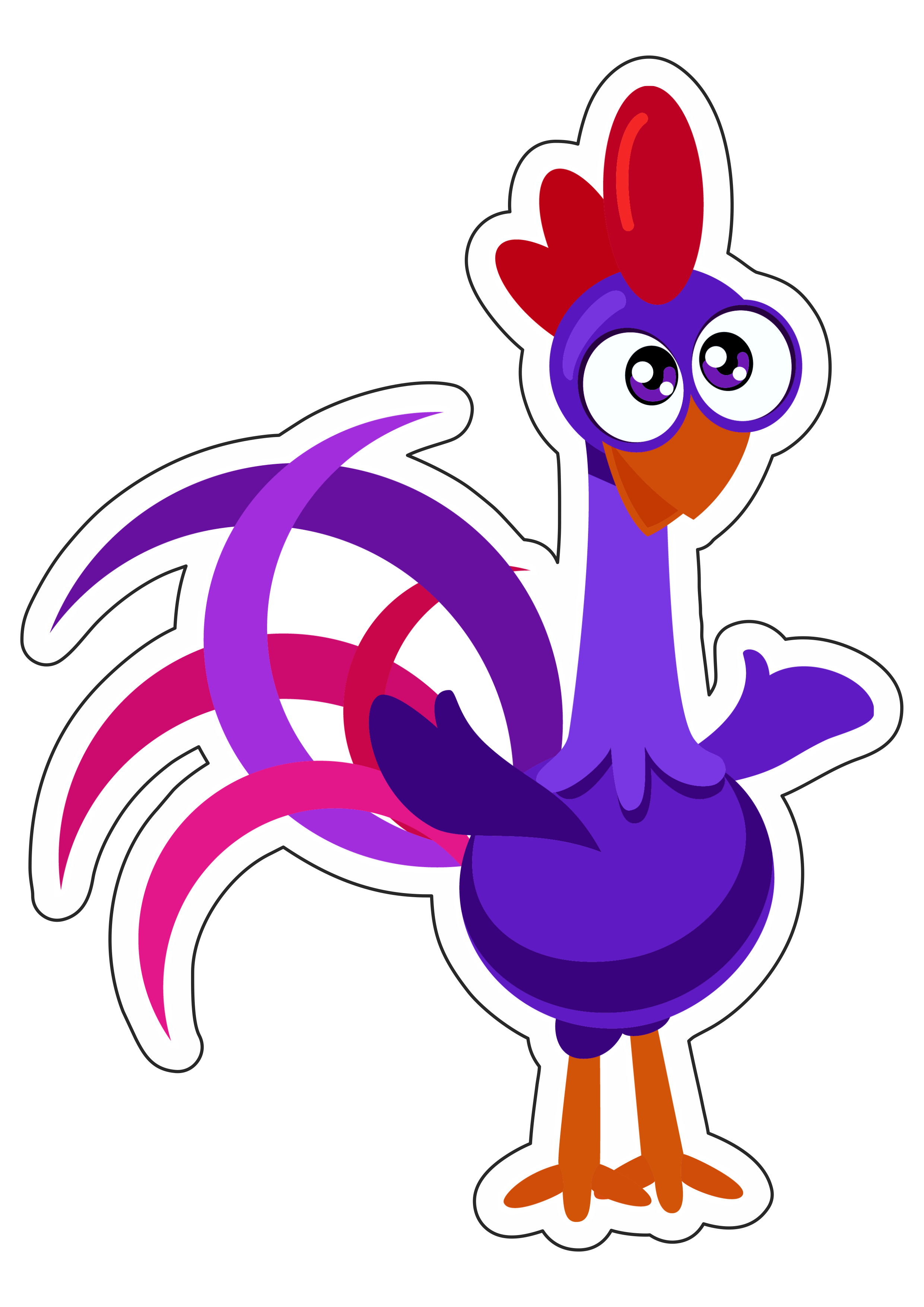 Desenhos de filhote pinto galinha PNG Transparente [download] - Designi