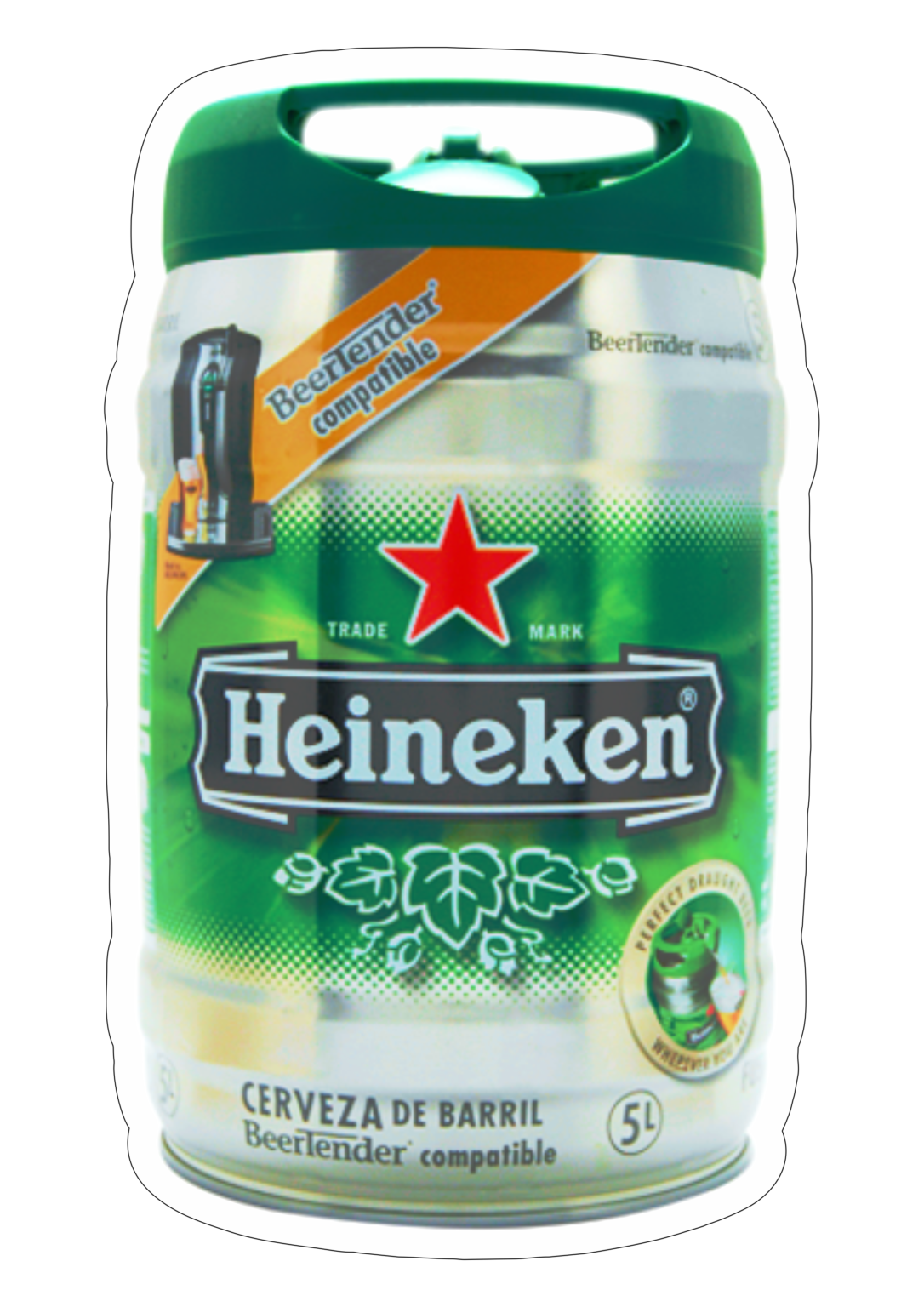 Пиво 5 литров бутылка. Бочонок Хайнекен 5л. Пиво Хайнекен 5 литров.