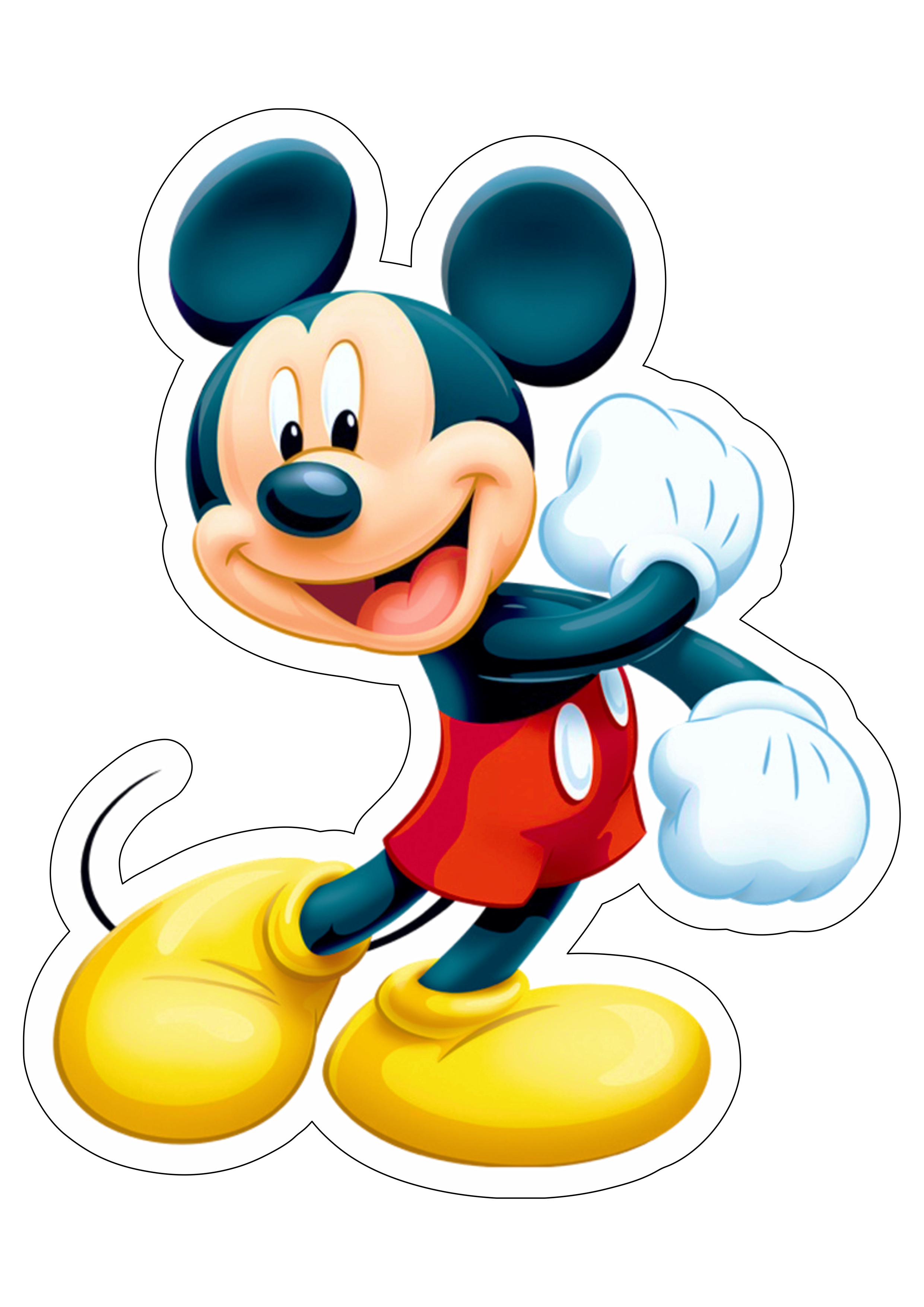 Mickey Mouse personagem fictício disney plus desenho animado infantil design pack de imagens assistir online png