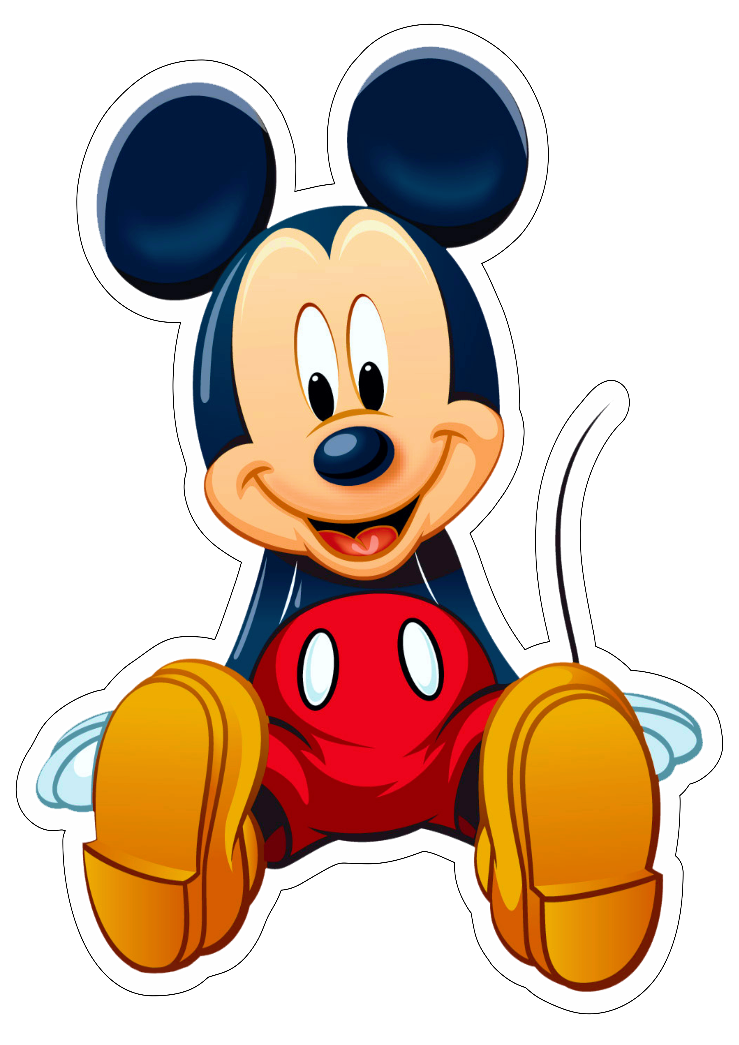 Mickey Mouse personagem fictício disney desenho animado infantil design pack de imagens fundo transparente png
