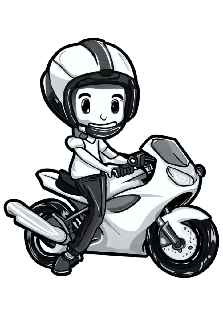 Motoboy desenho Fotos de Stock, Motoboy desenho Imagens sem