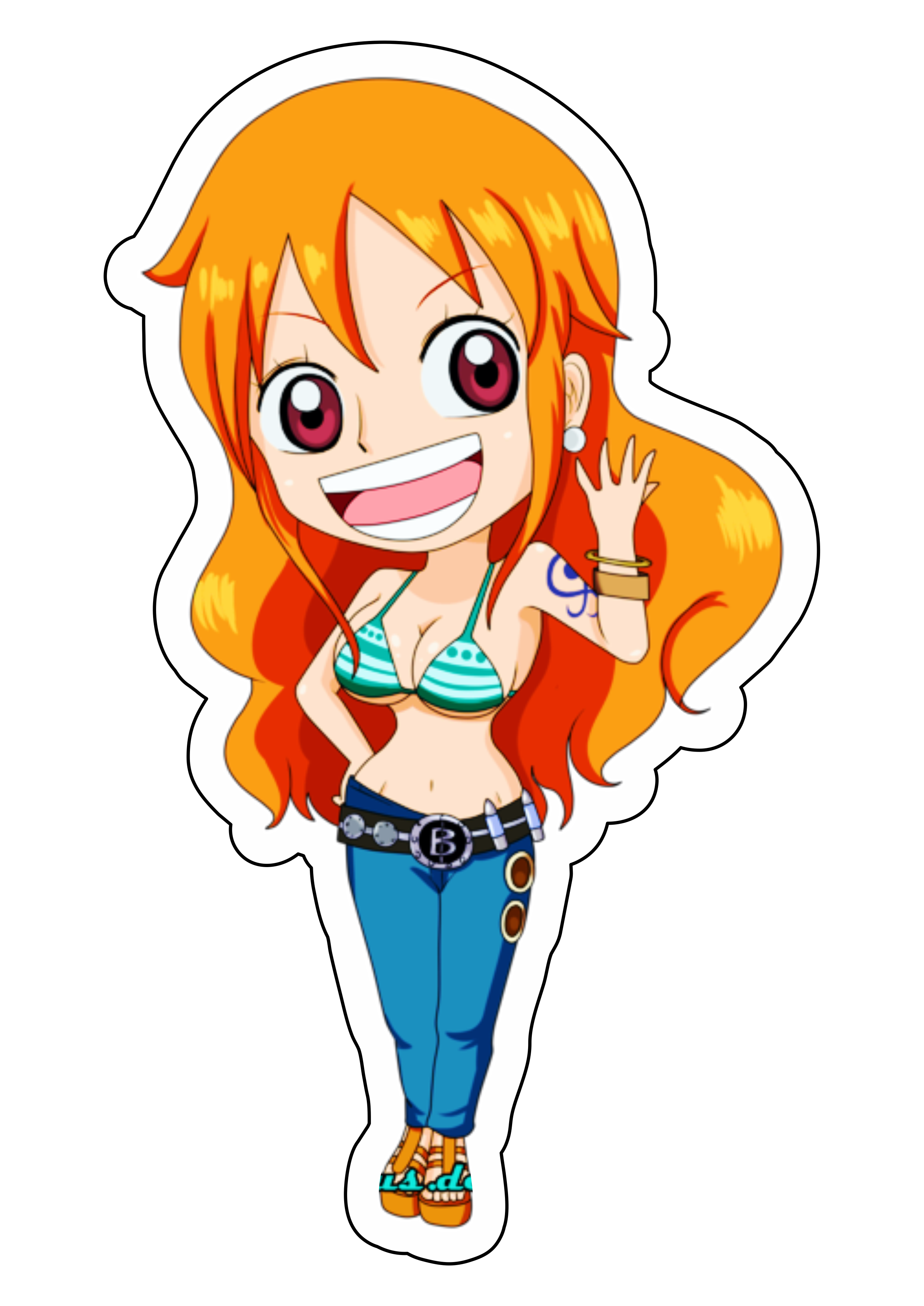 One piece Luffy desenho cute chibi anime japonês png