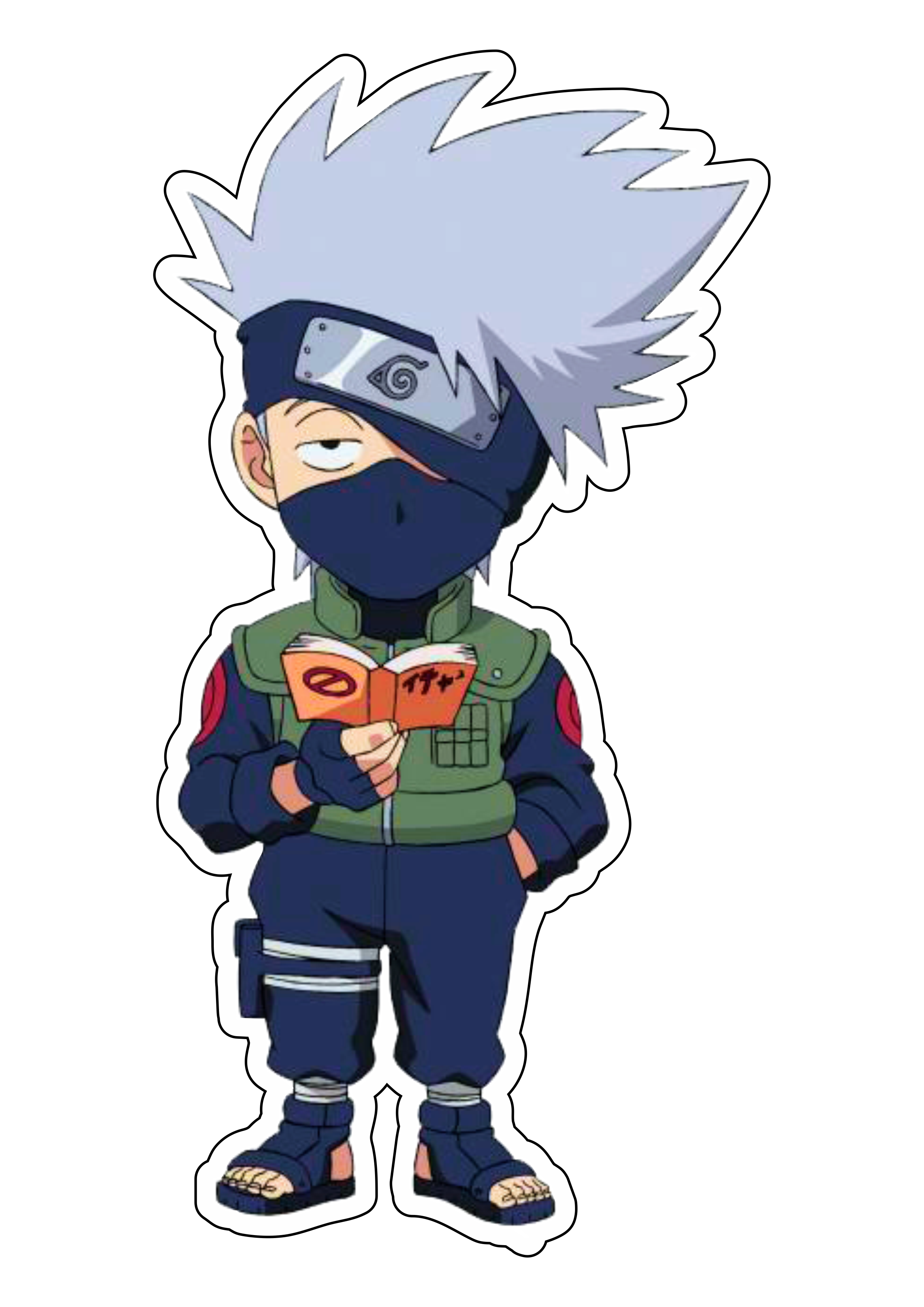 Figuras dos desenhos animados Naruto Figuras Mini Naruto Cartoon Modelo  Kakashi Crianças Presente de Aniversário 6 Pcs por Set 2023 De hy_model.,  $129,62