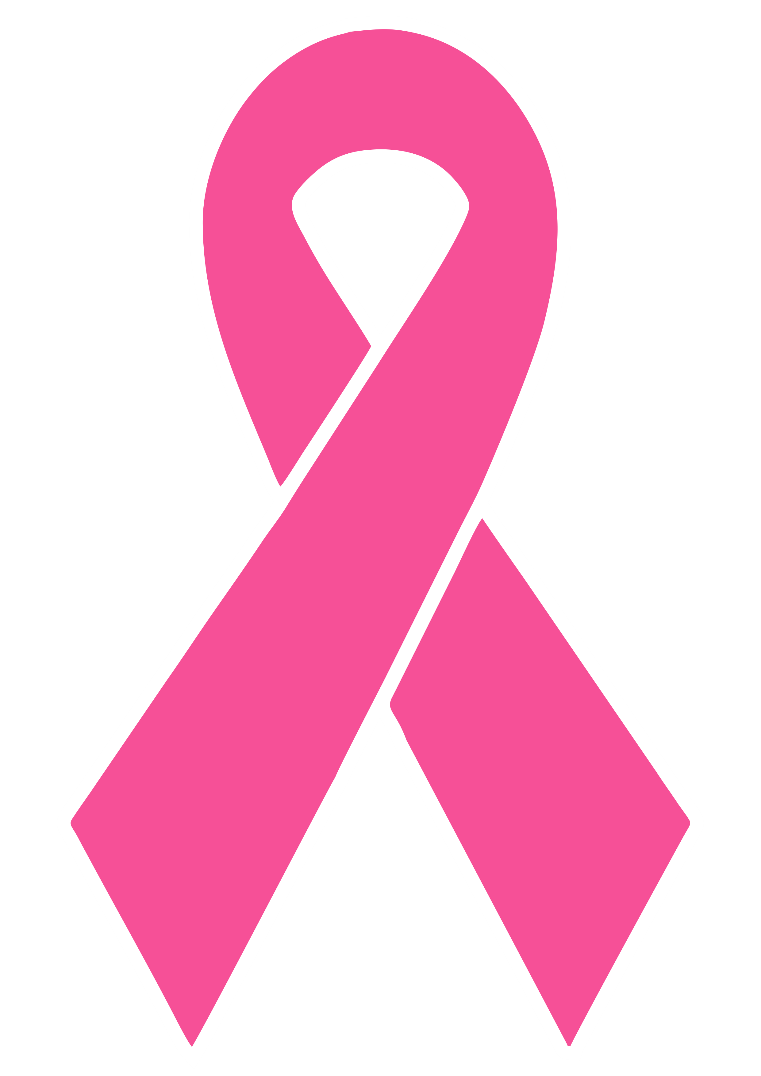 Outubro rosa mês de prevenção ao câncer de mama lacinho de fita png