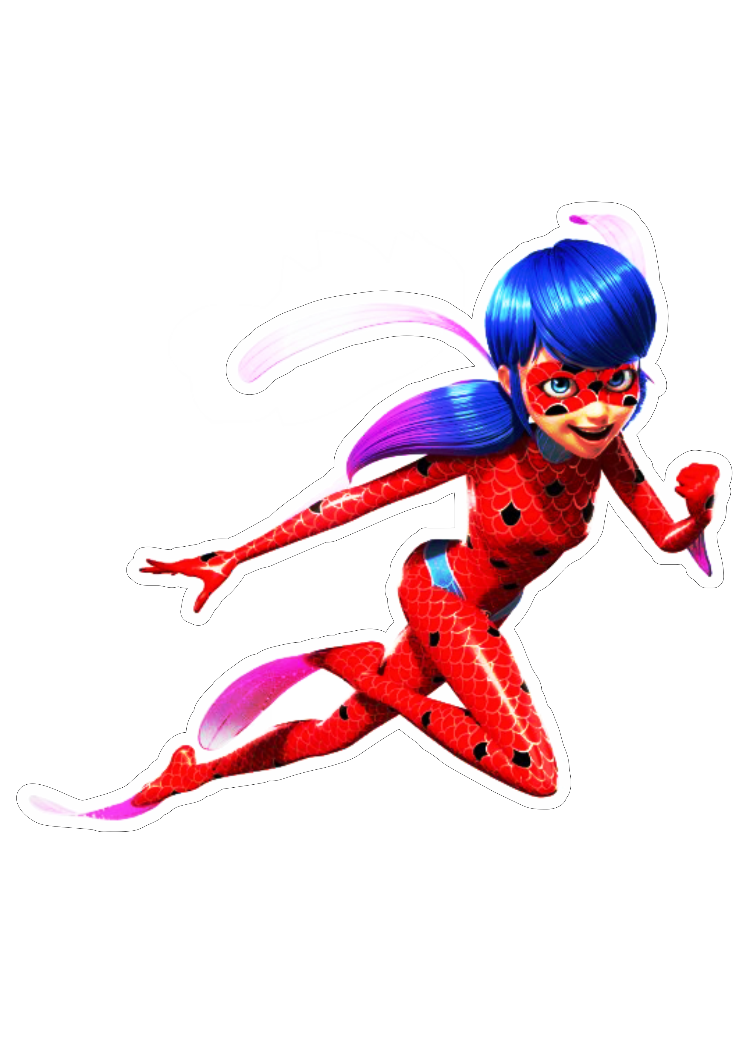 Miraculous As Aventuras de Ladybug voando desenho personagem fictício animação infantil assistir online png