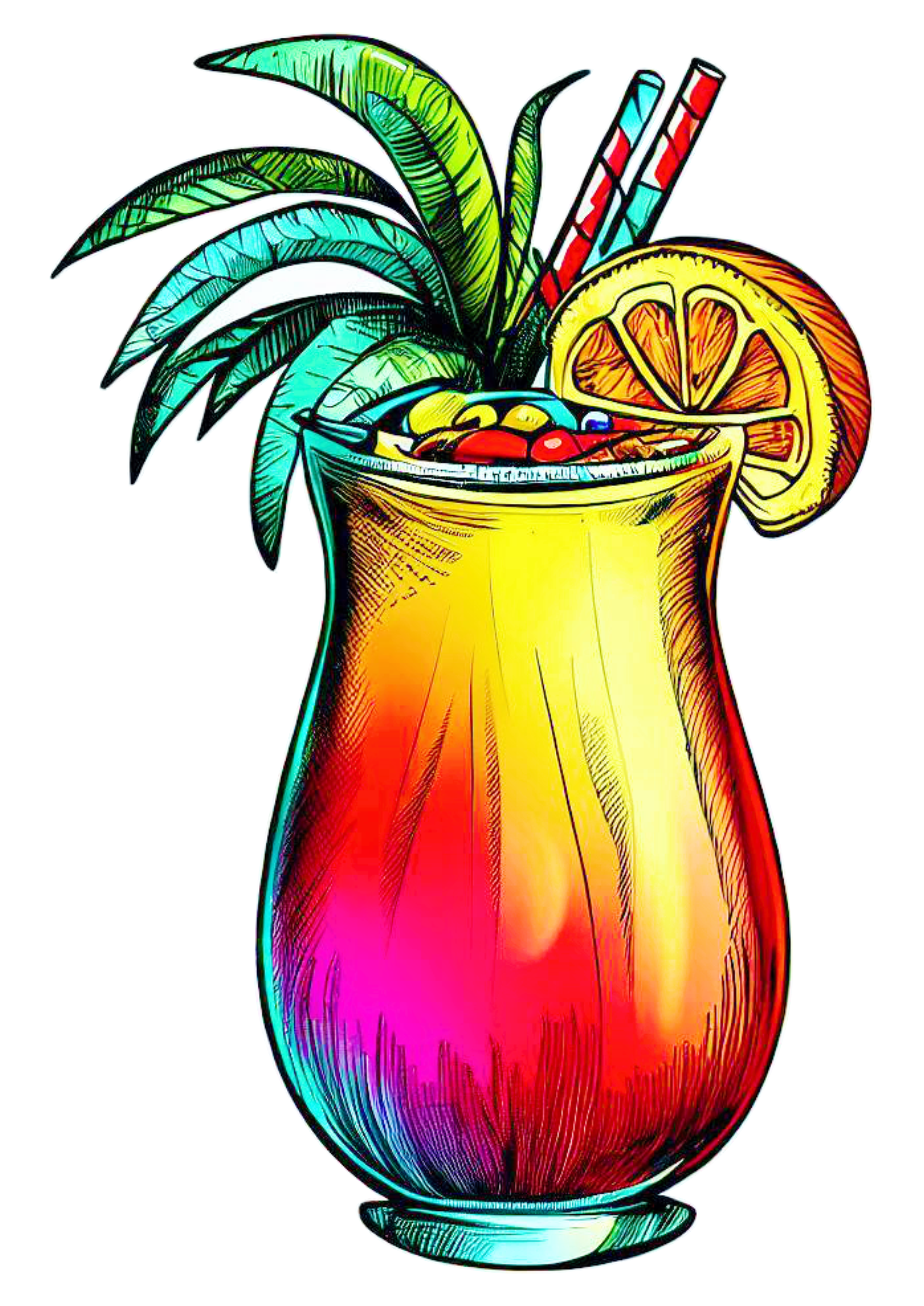 Tardezinha bebida tropical suco de frutas artes gráficas ilustração laranja imagem fundo transparente pack de imagens png