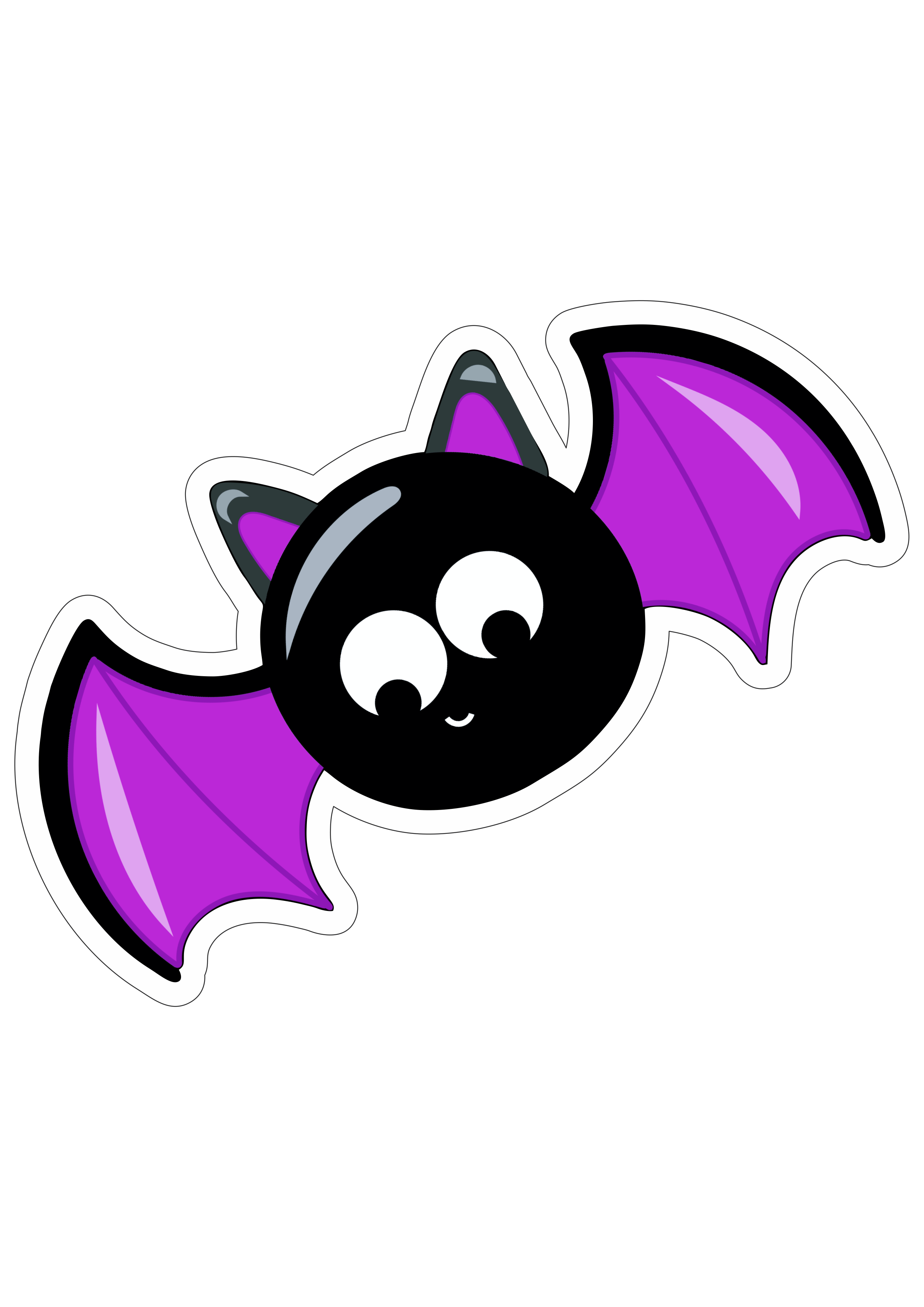 Morcego Halloween PNG Pic HQ
