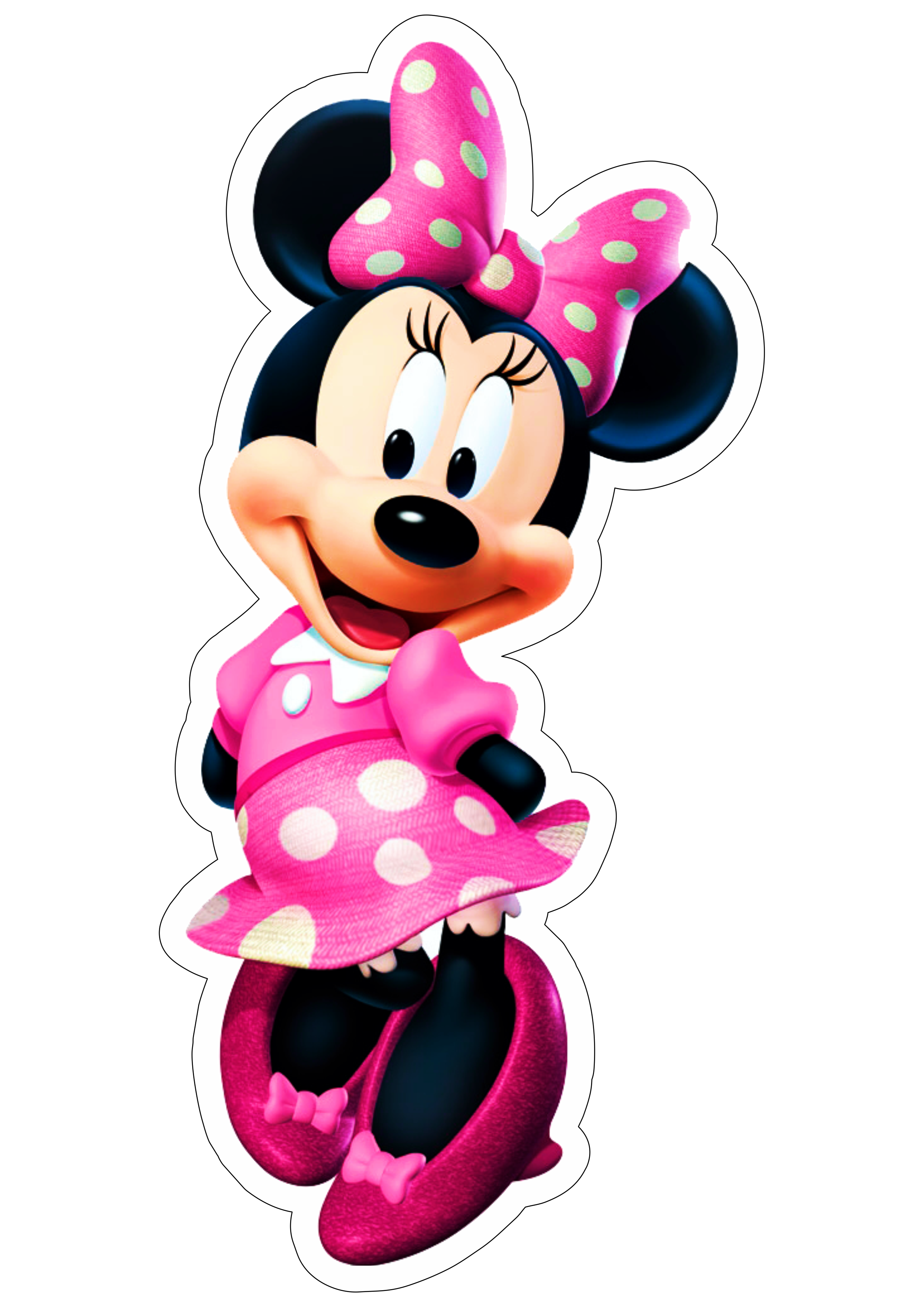 Minnie Mouse rosa menina personagem fictício desenho animado infantil artigos de papelaria png