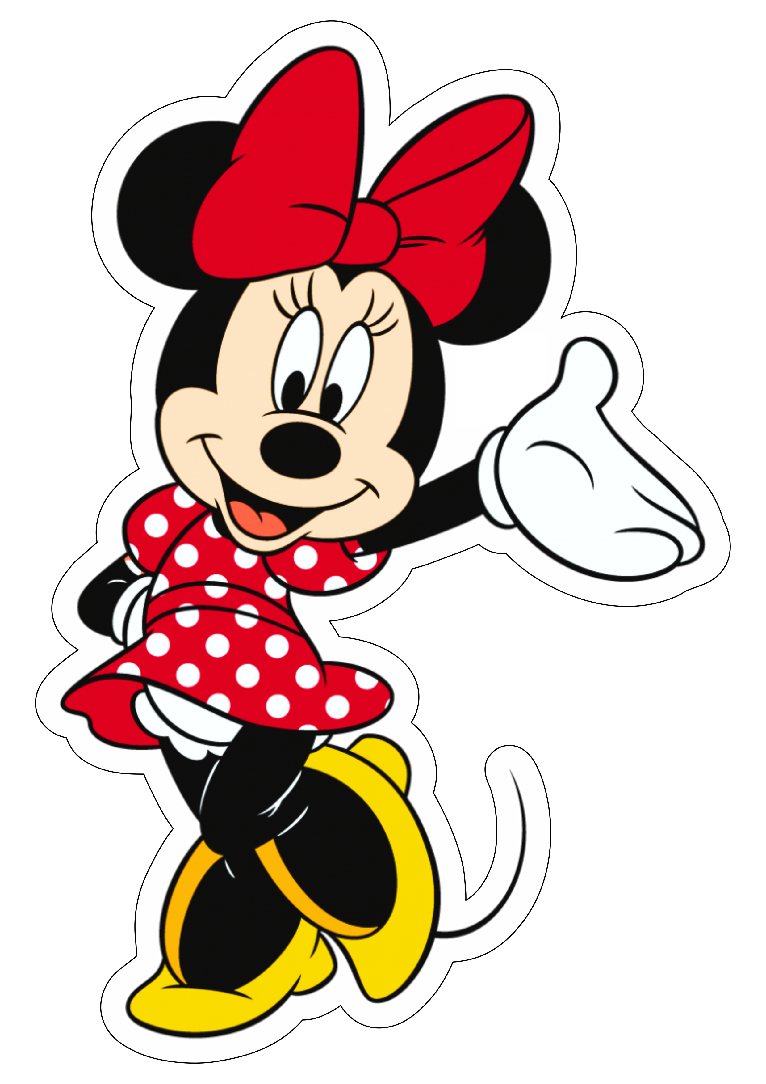 Minnie Mouse vermelha  personagem fictício desenho animado infantil artigos de papelaria centro de mesa png