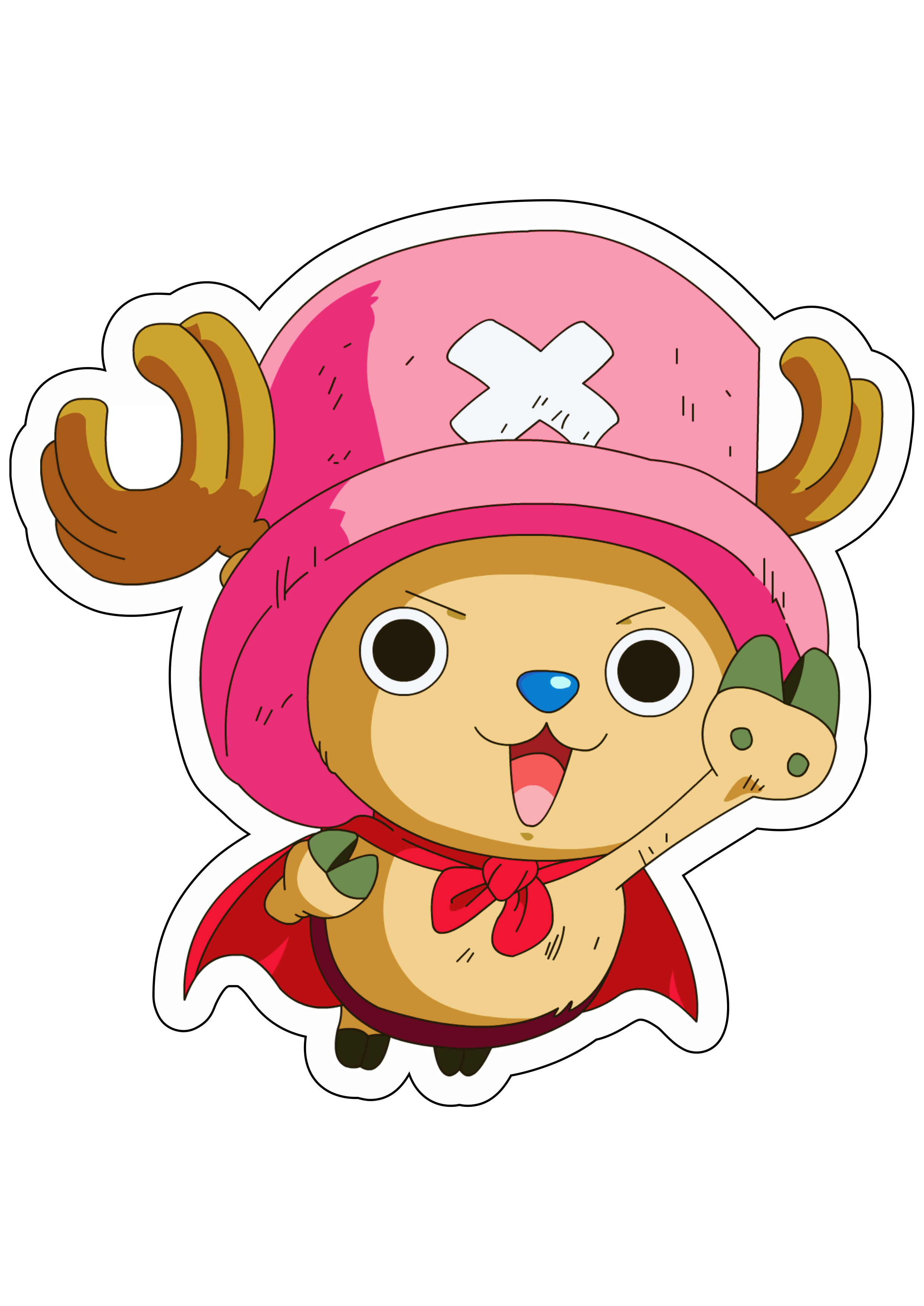 One piece Luffy desenho cute chibi anime japonês png