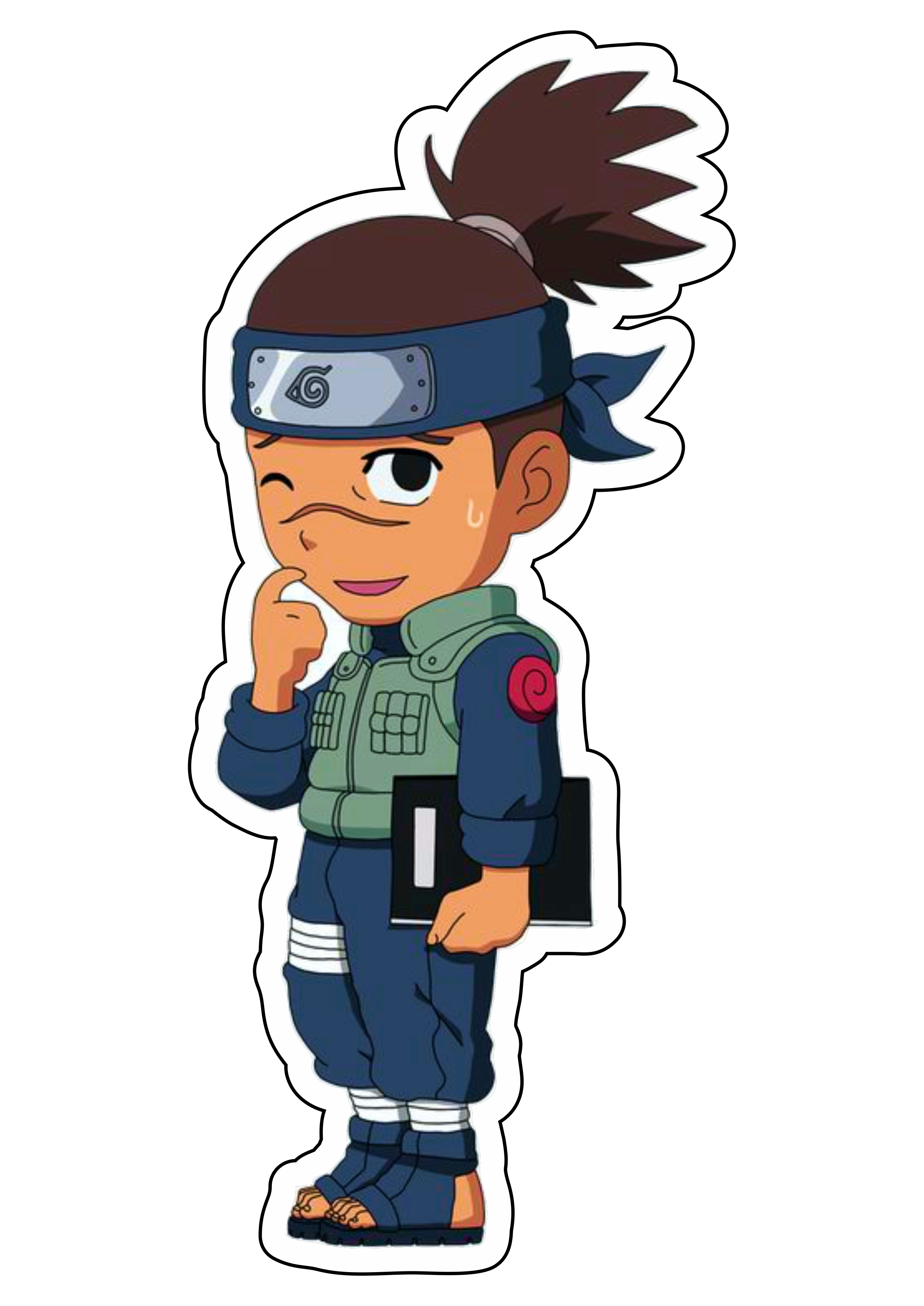 Naruto Shippuden Hiruka sensei chibi toy cute artes gráficas desenho simples anime japonês png