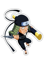 Naruto Shippuden Kakashi sensei chibi toy cute fofinho artes gráficas  desenho simples pack de imagens design png