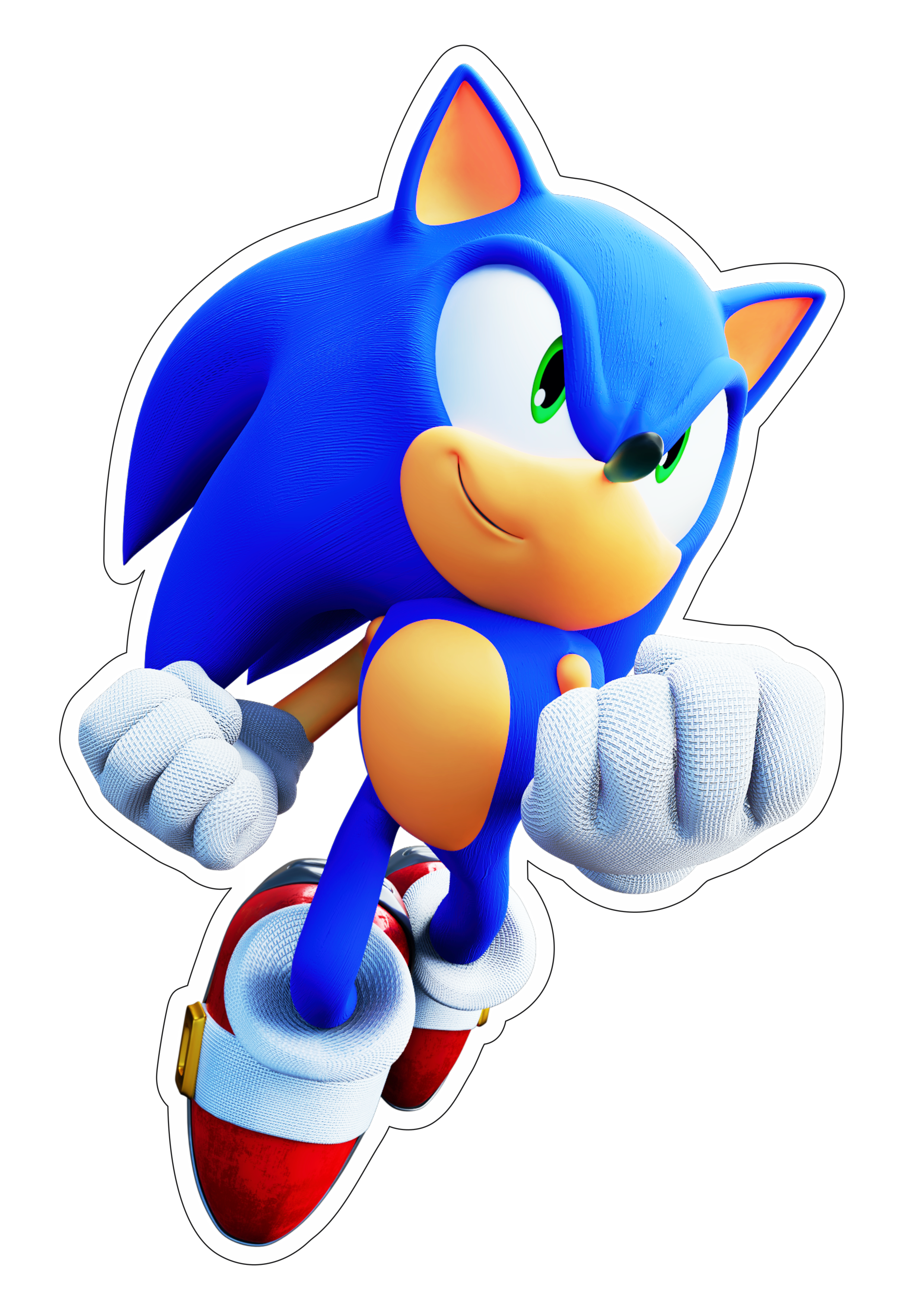 Desenho de Jogo Sonic PNG Transparente [download] - Designi