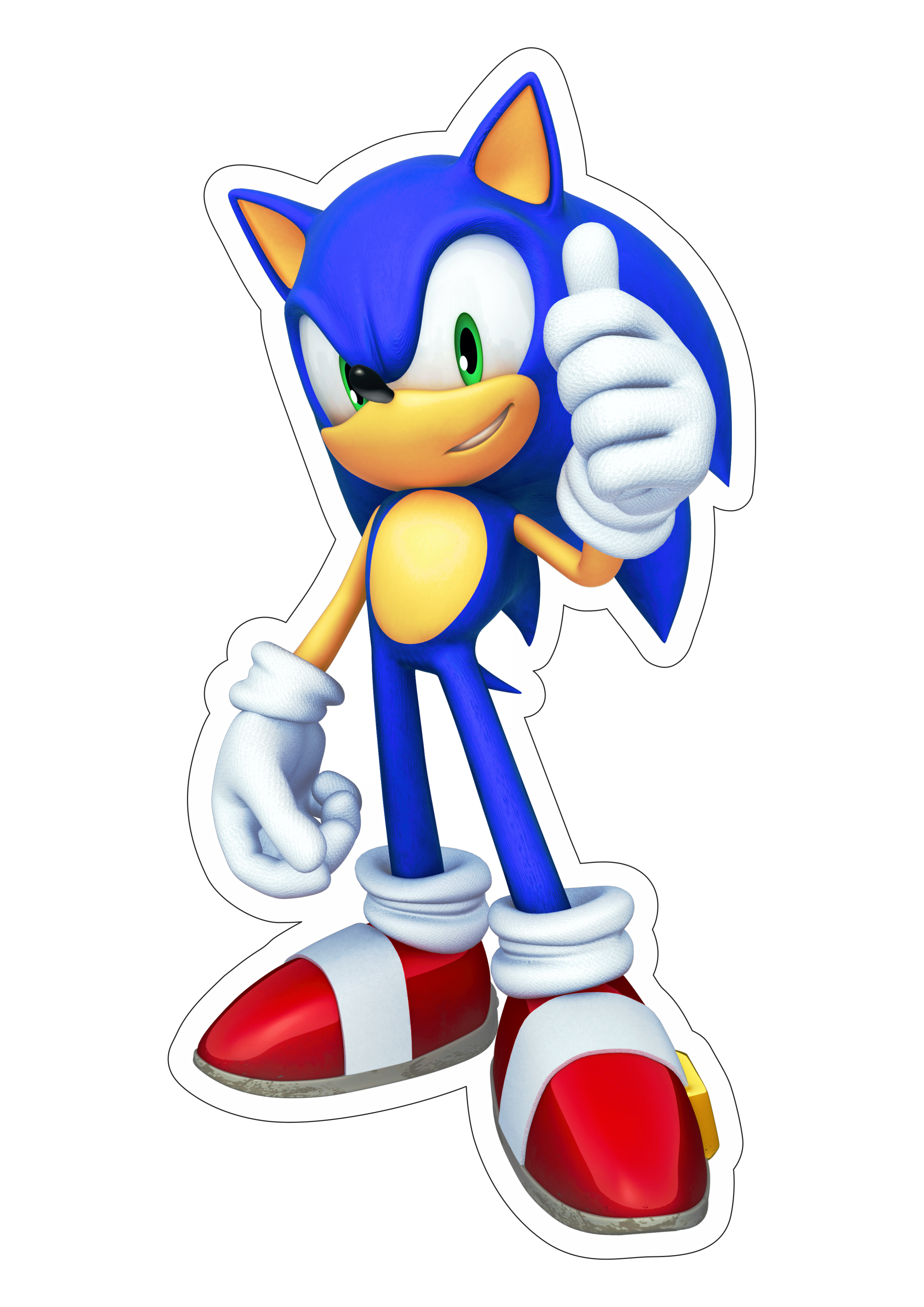 Personagens Sonic 2 PNG com fundo transparente grátis