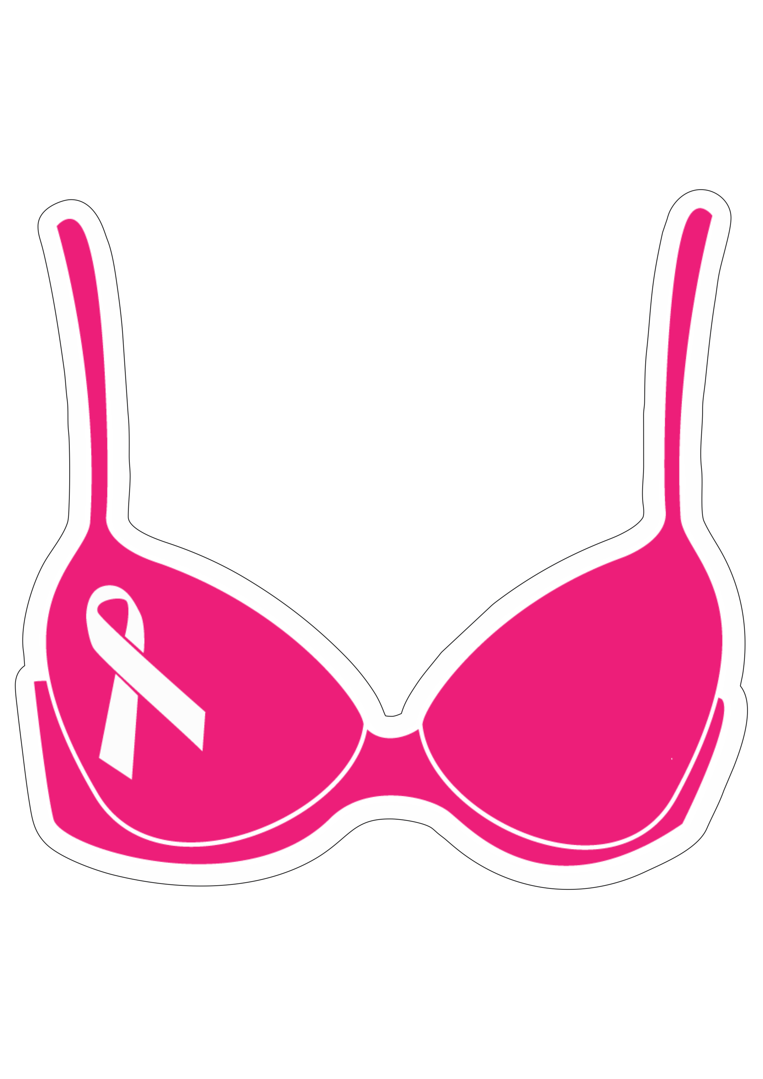 Outubro rosa mês de prevenção ao câncer de mama lacinho de fita campanha de conscientização desenho decorativo png