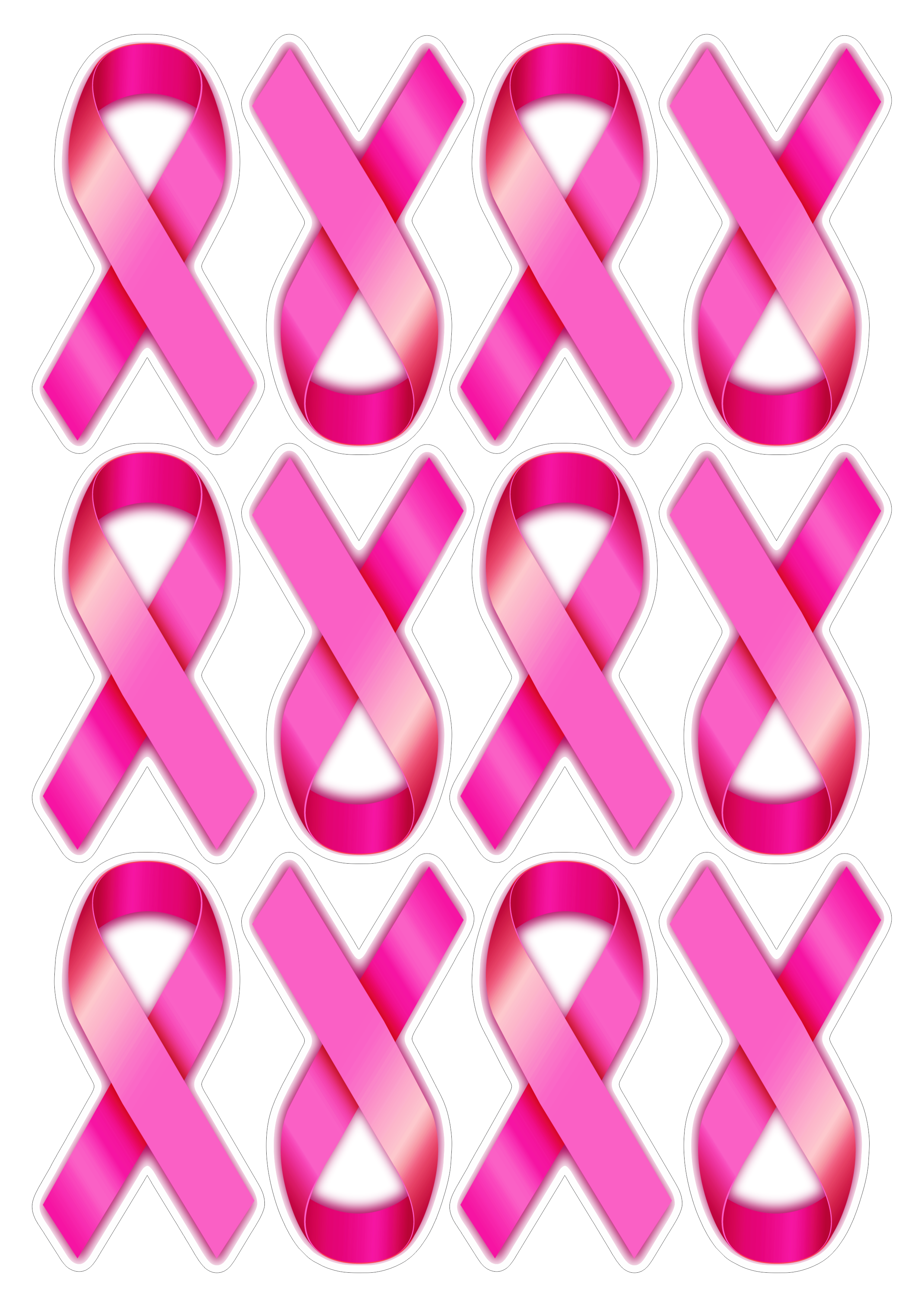 Lacinhos cor de rosa decoração outubro rosa artes gráficas adesivo tag sticker png