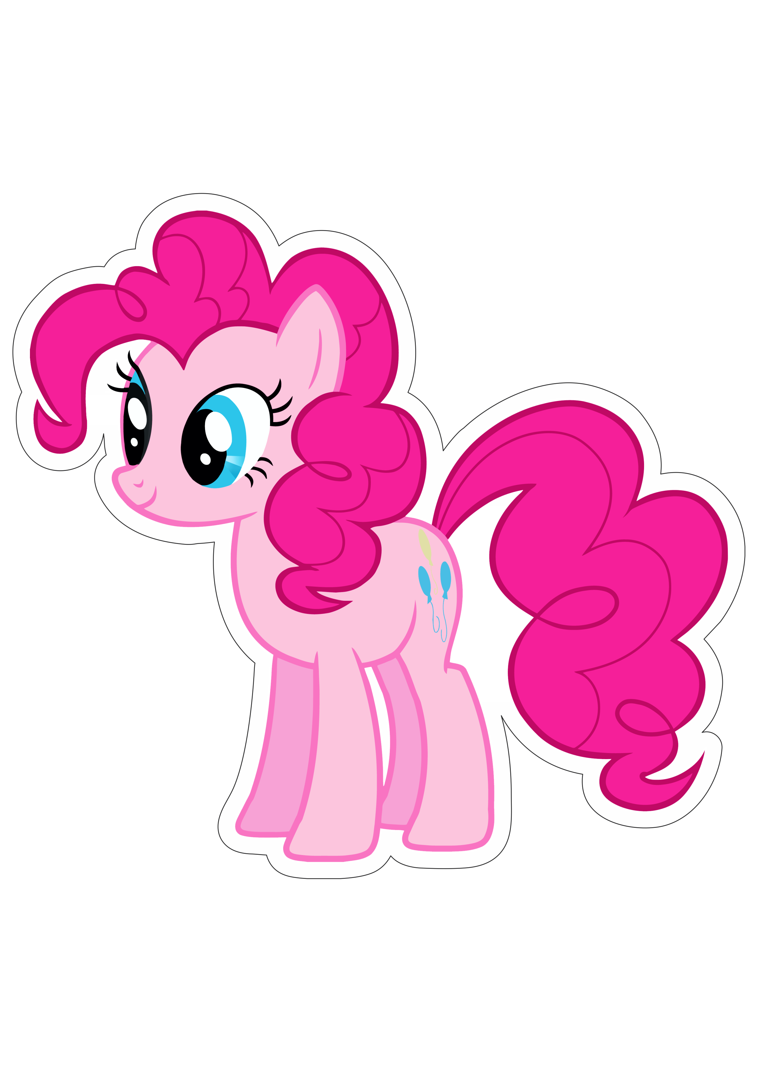 My little pony cavalinho rosa desenho infantil imagem sem fundo png