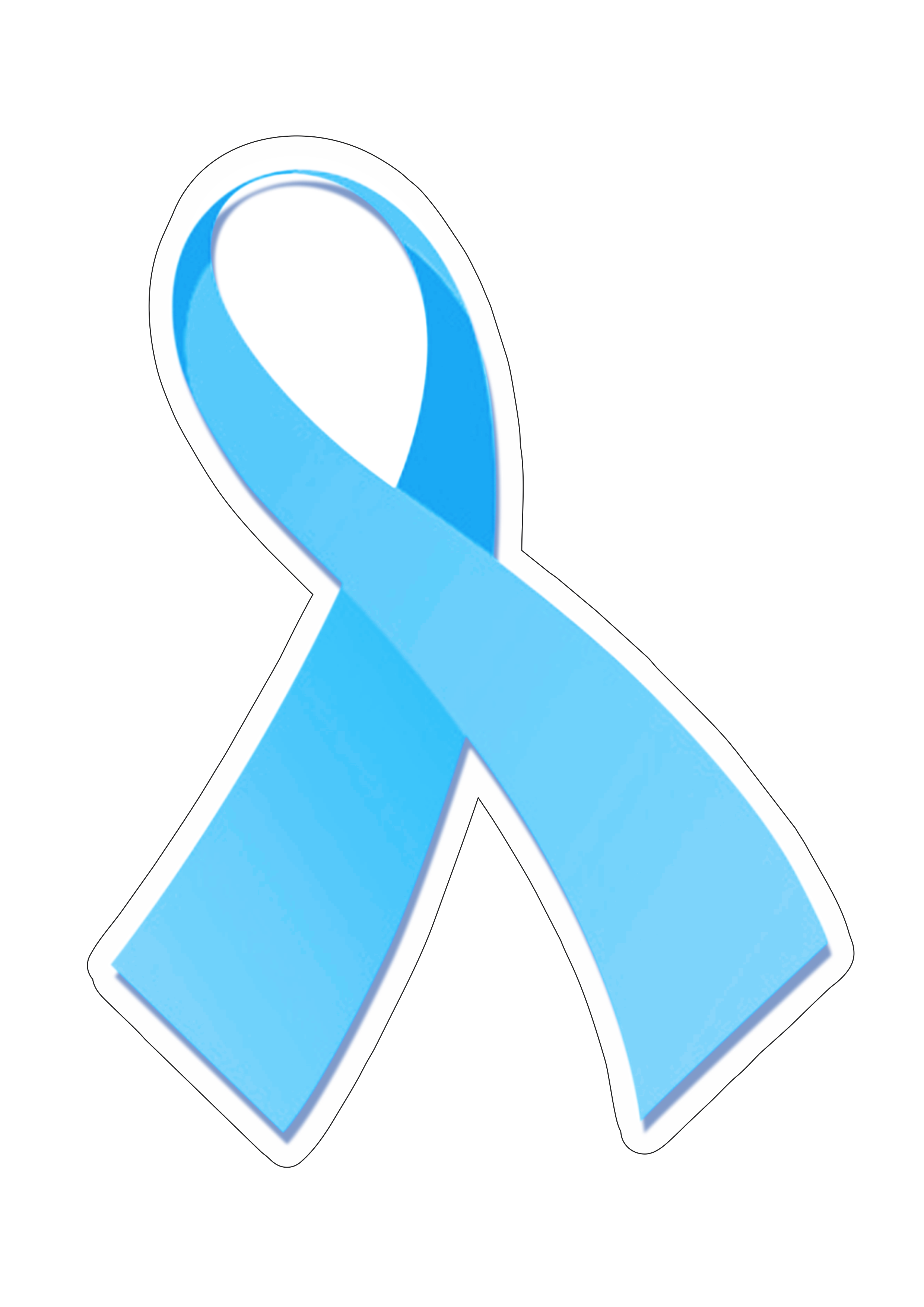 Novembro azul mês de prevenção ao câncer de próstata png