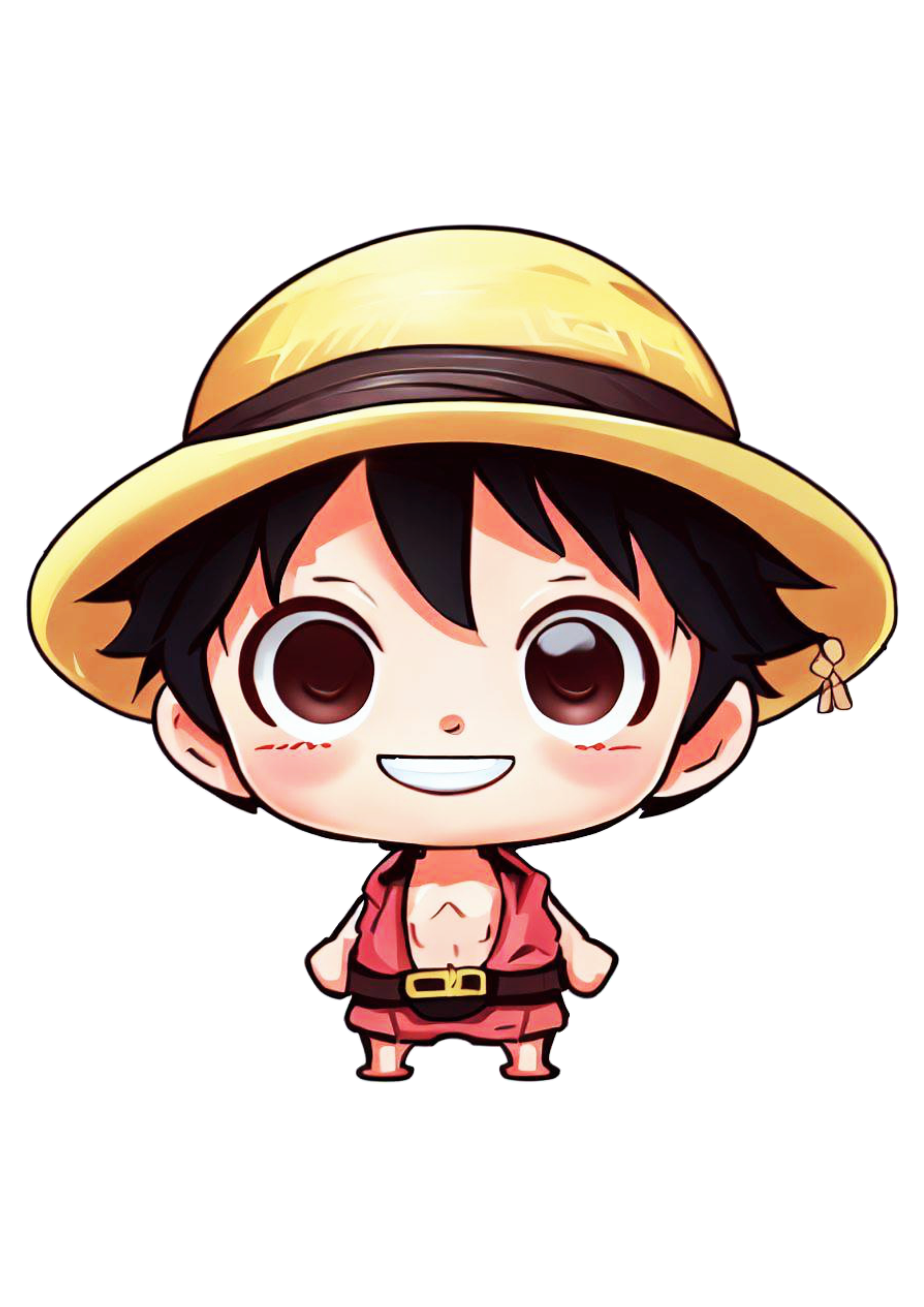 One piece luffy baby desenho cute chibi png