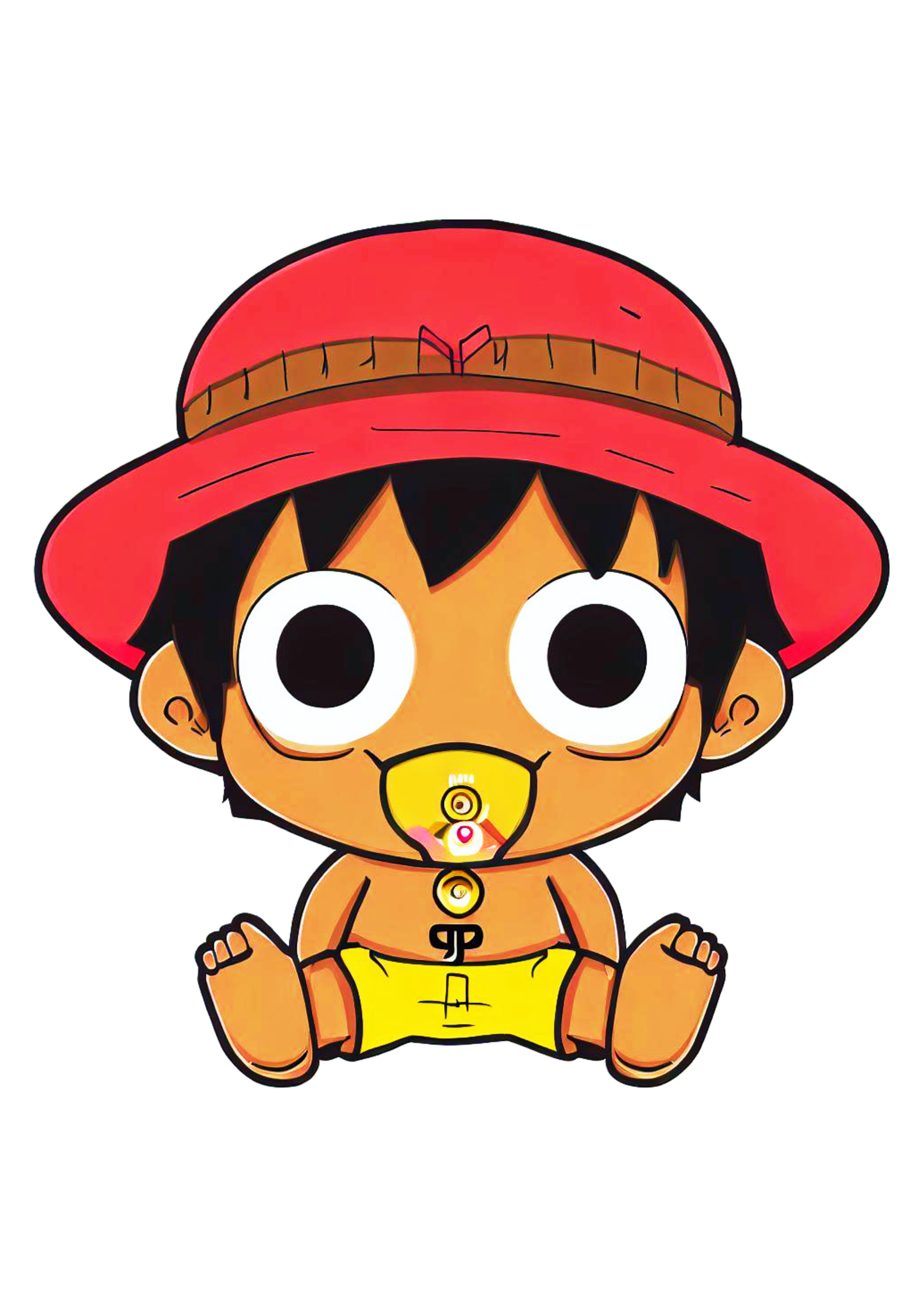 Monkey D Luffy, Arte De Linha, Personagem png transparente grátis