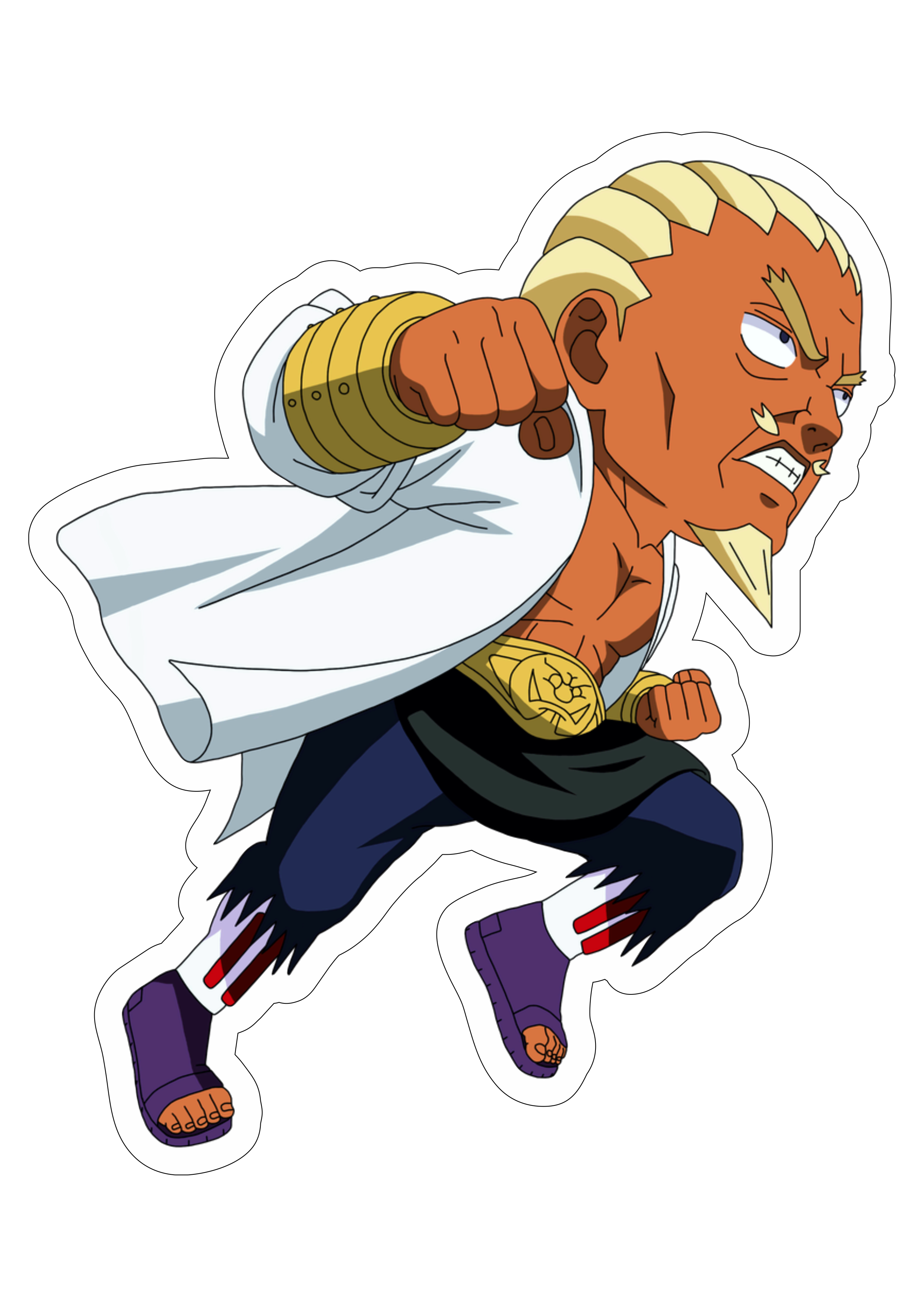 Naruto Shippuden desenho fofinho chibi Raikage png