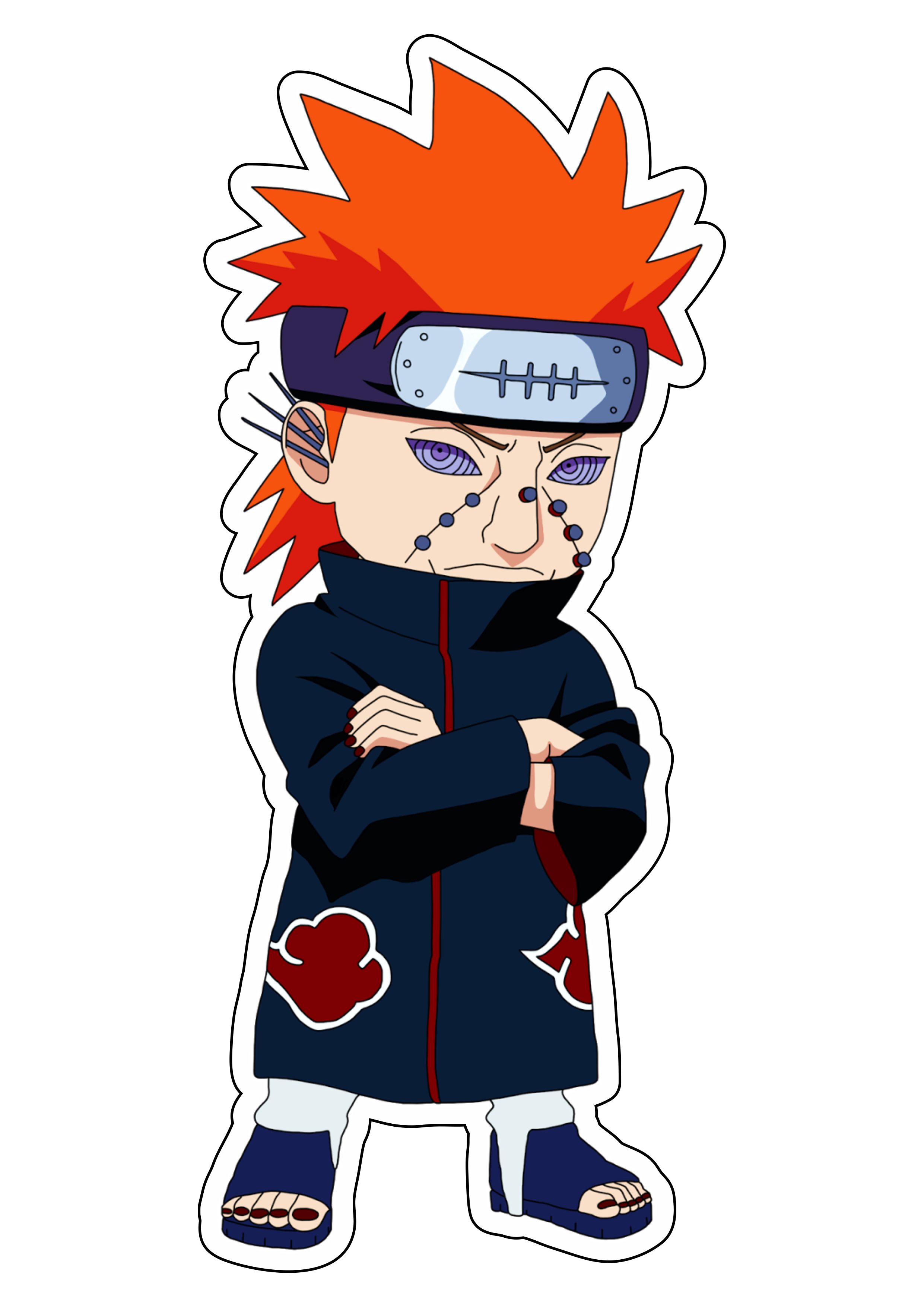 Topo de bolo Naruto cut chibi personagens fundo transparente png em 2023