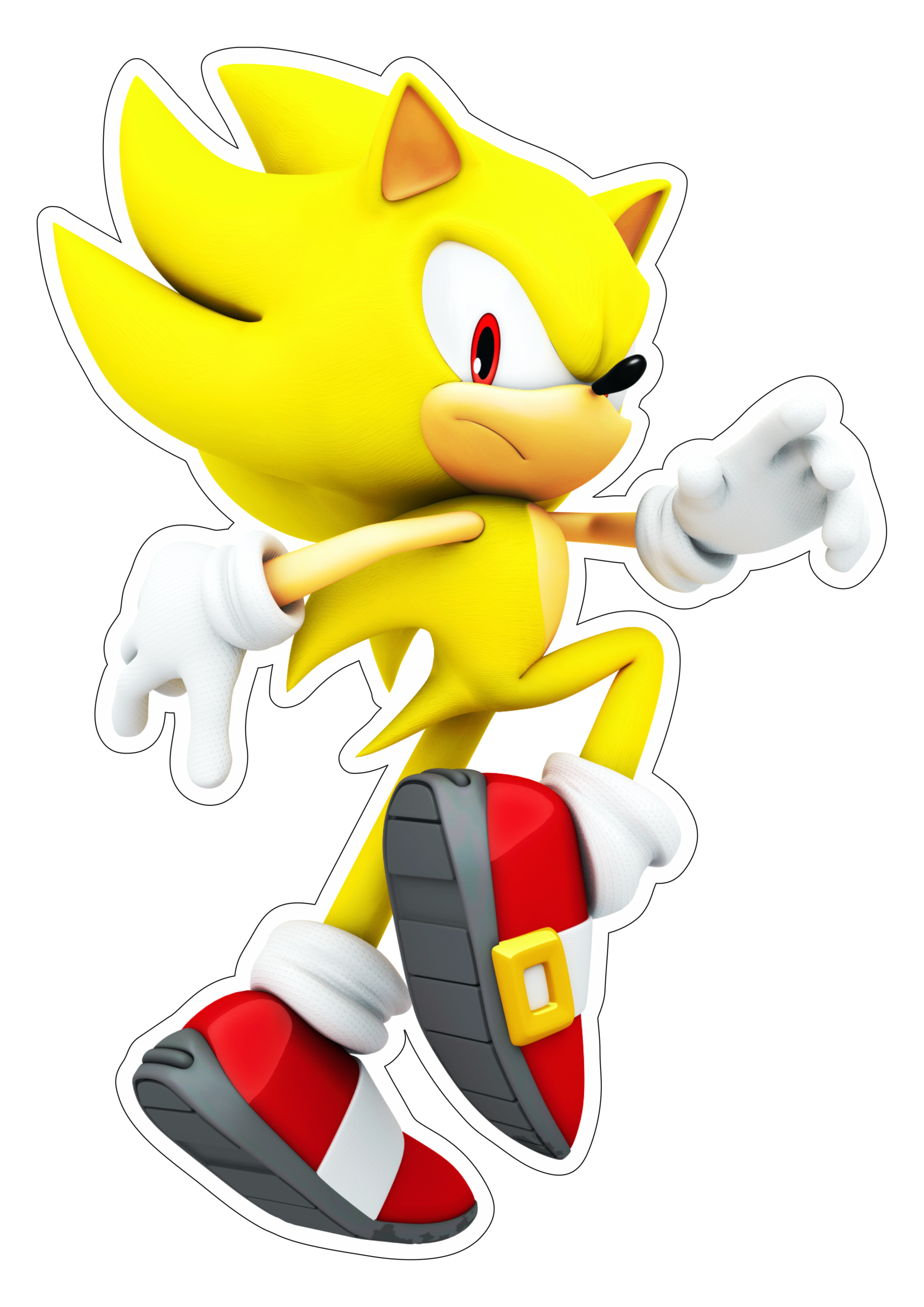 Ilustração de personagem de desenho animado sonic the hedgehog